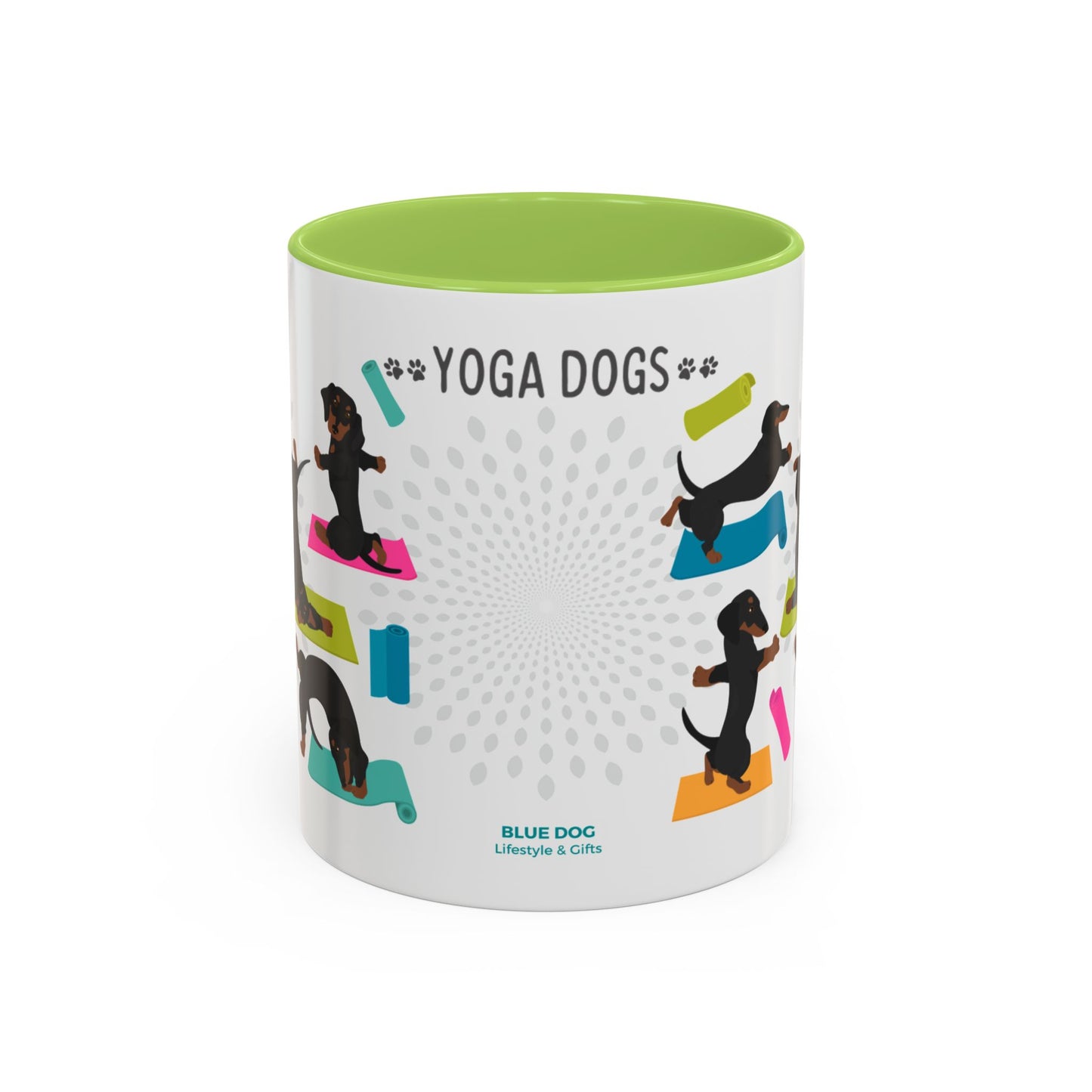 Yoga Dogs Coffee Mug - Meet the Daschund