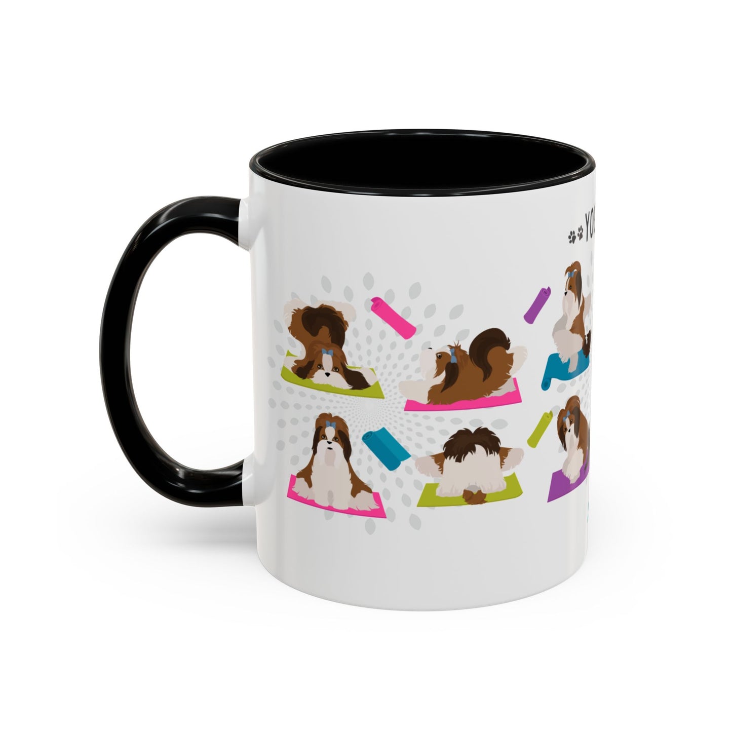 Yoga Dogs Coffee Mug - Meet the Shih-Tzu