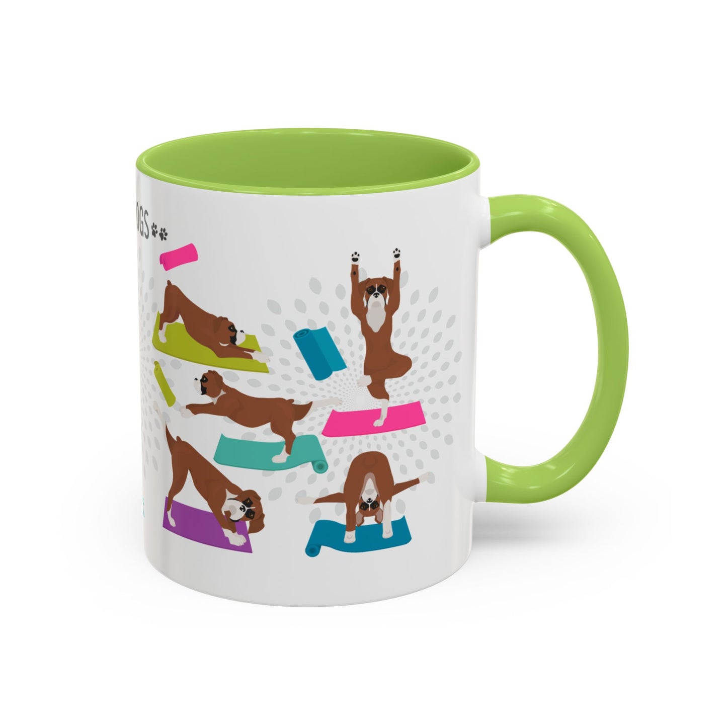 Yoga Dogs Coffee Mug - Meet the Boxer