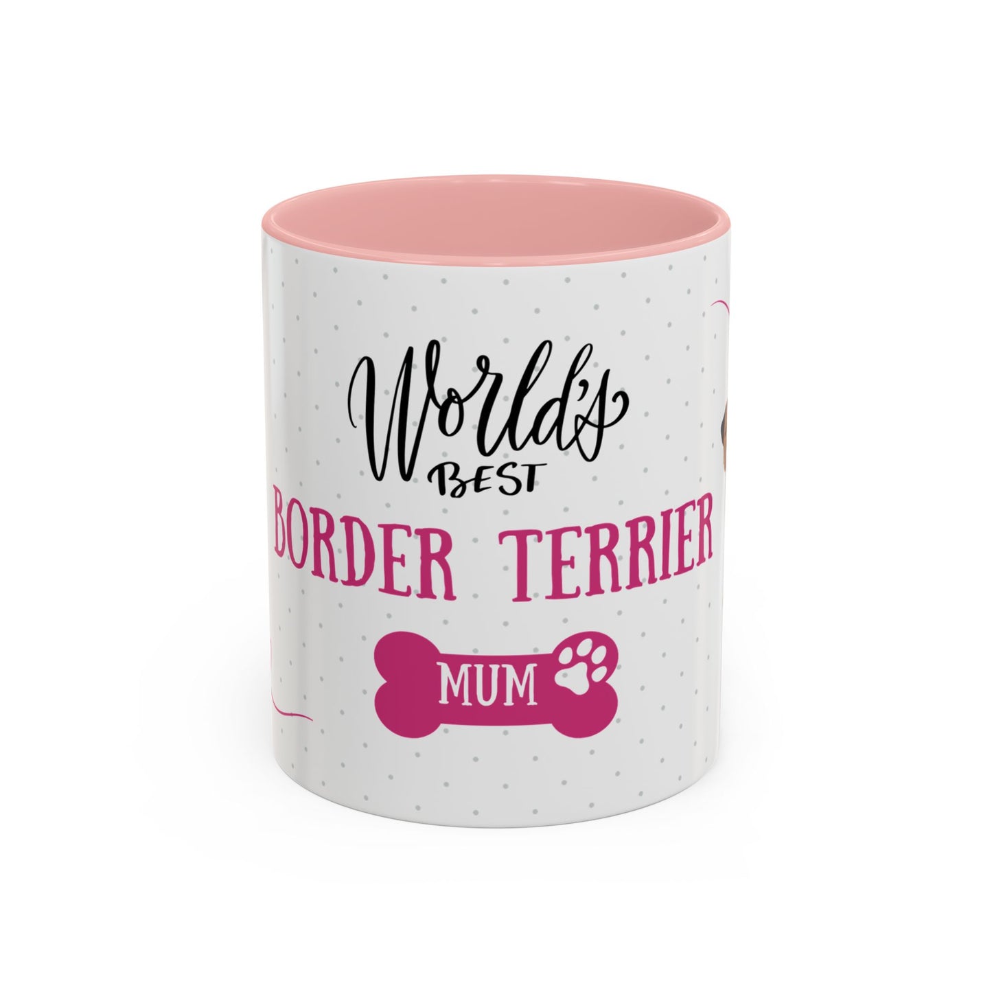 World's Best Border Terrier Mum Coffee Mug - Cute Dog Lover Gift