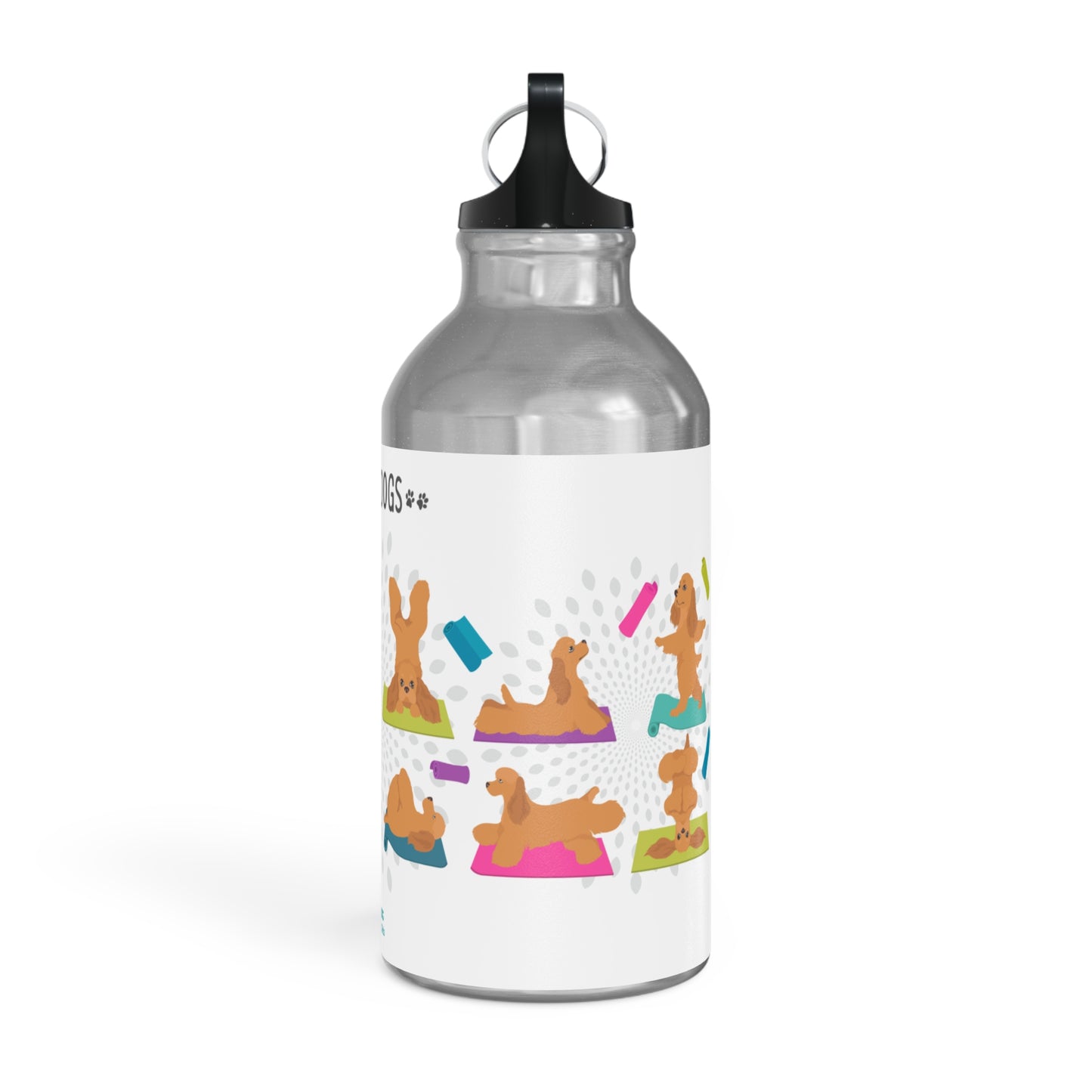 Yoga Dogs Sport Bottle - Cocker Spaniel