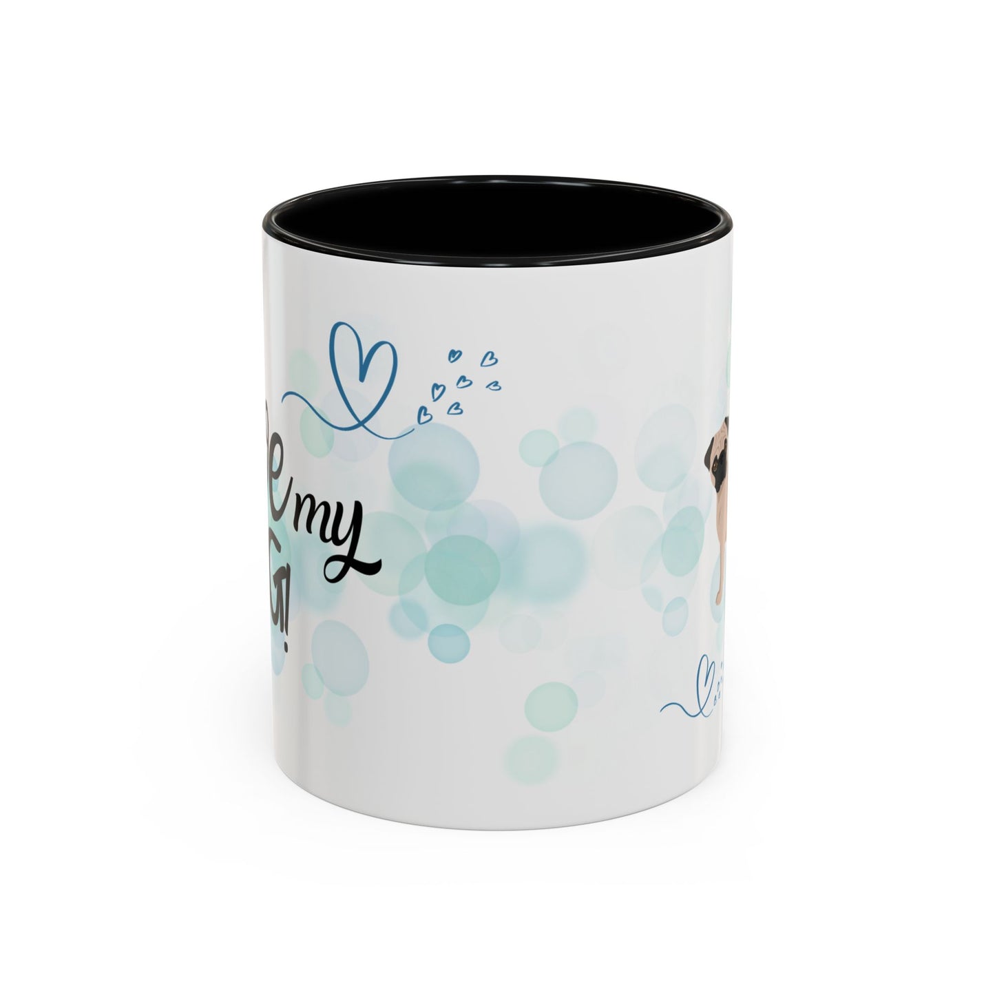 “I Love My Dog” Mug - Pug