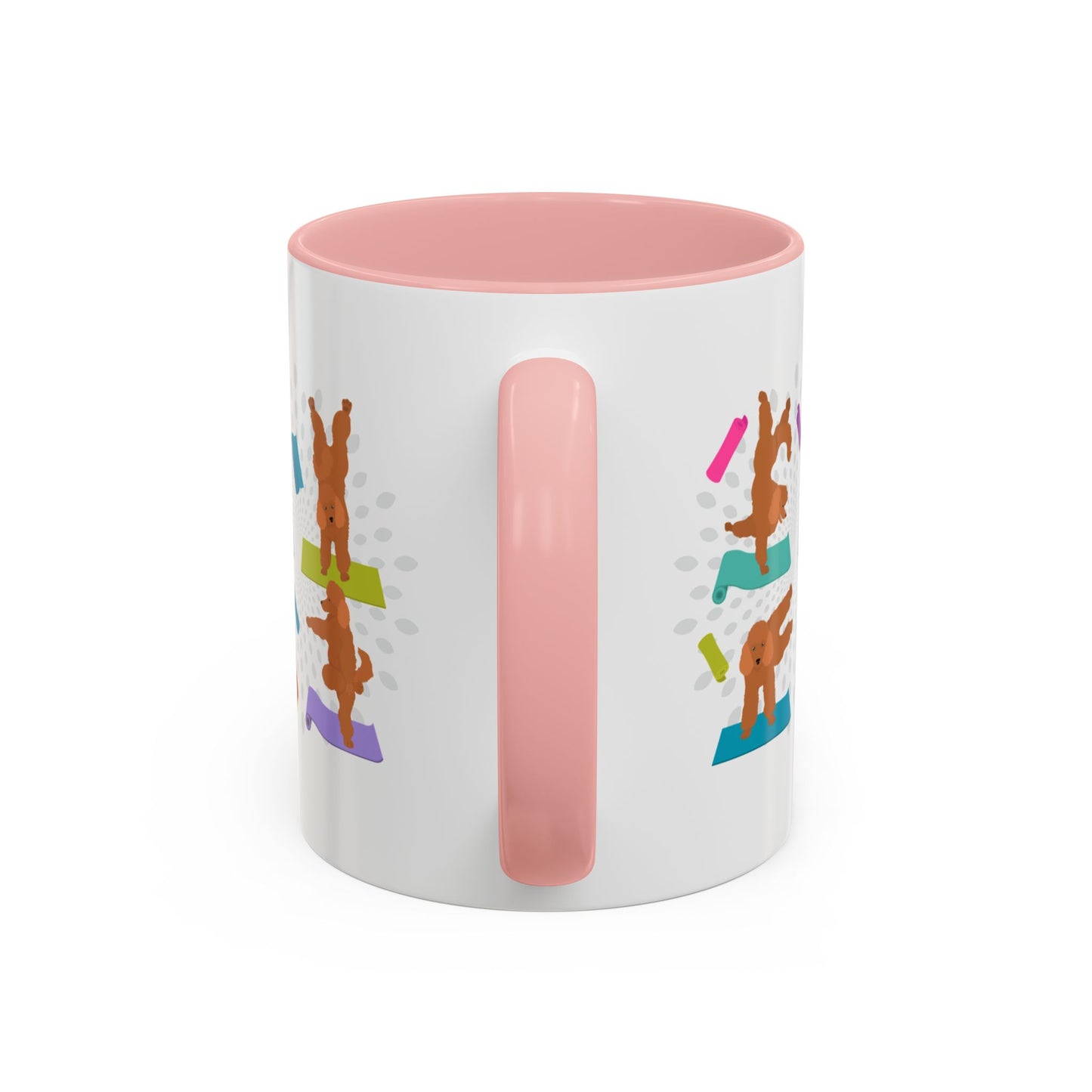 Yoga Dogs Coffee Mug - Meet the Poodle