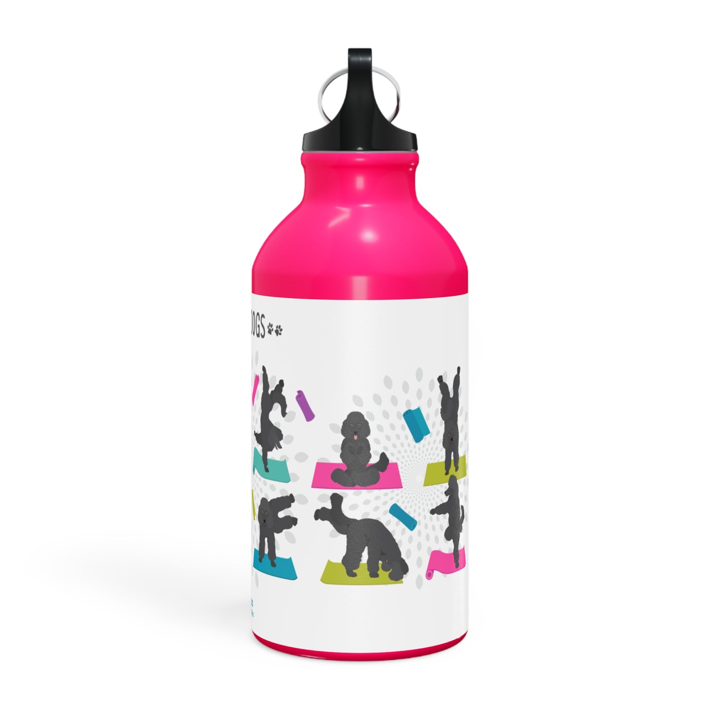 Yoga Dogs Sport Bottle - Poodle