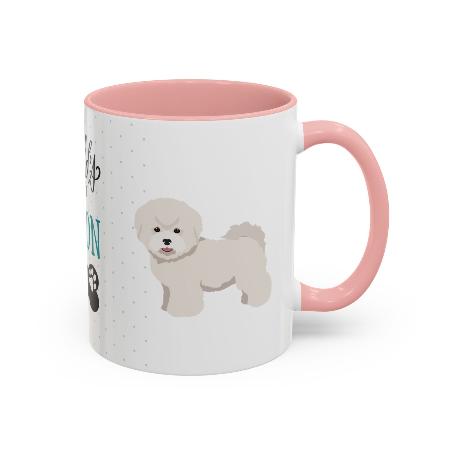 World's Best Bichon Dad Coffee Mug - Cute Dog Lover Gift