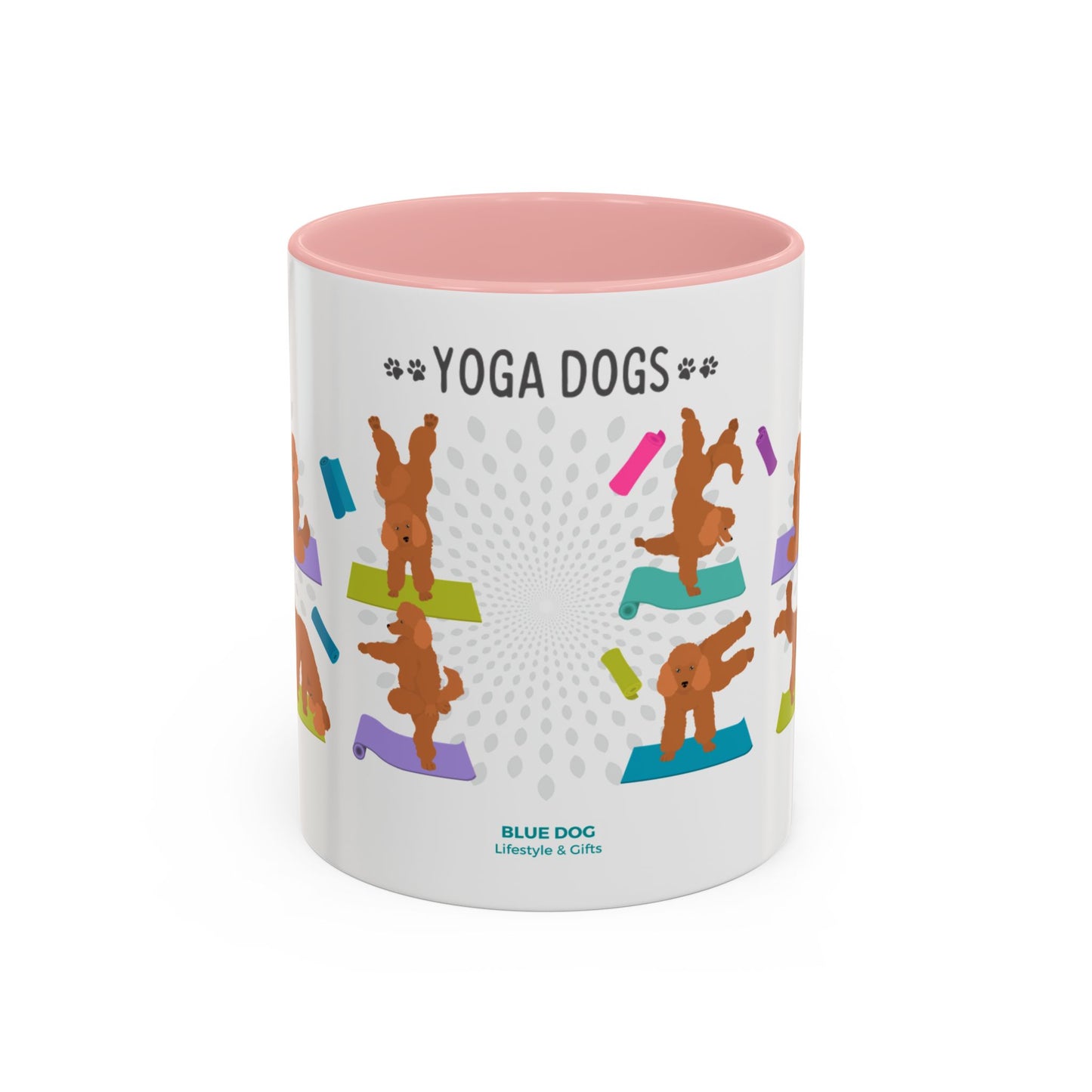 Yoga Dogs Coffee Mug - Meet the Poodle