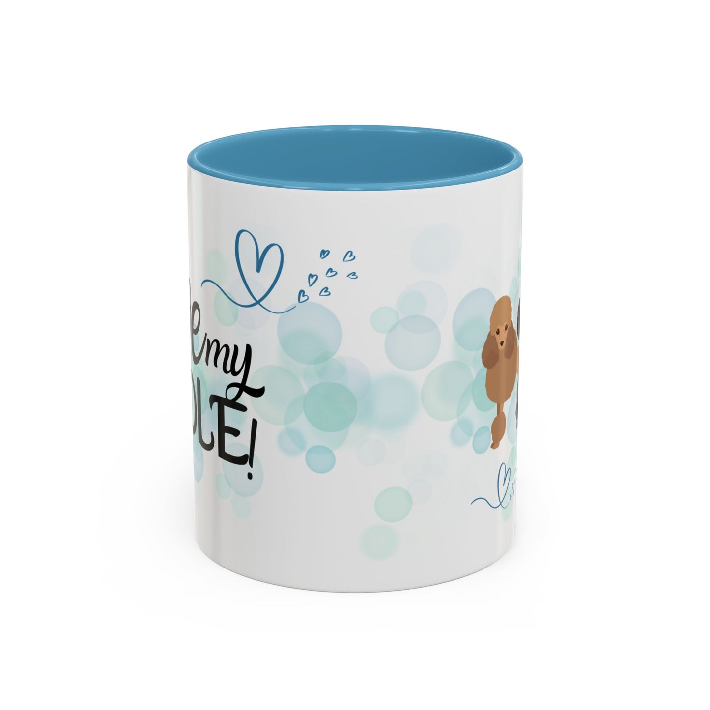 “I Love My Dog” Mug - Poodle