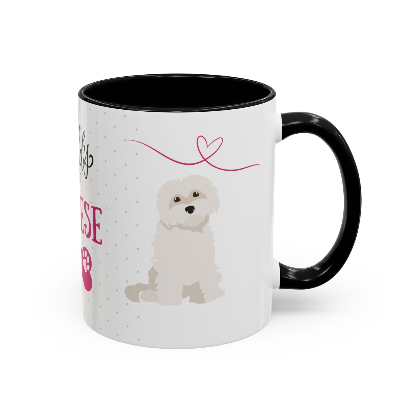 World's Best Maltese Mum Coffee Mug - Cute Dog Lover Gift