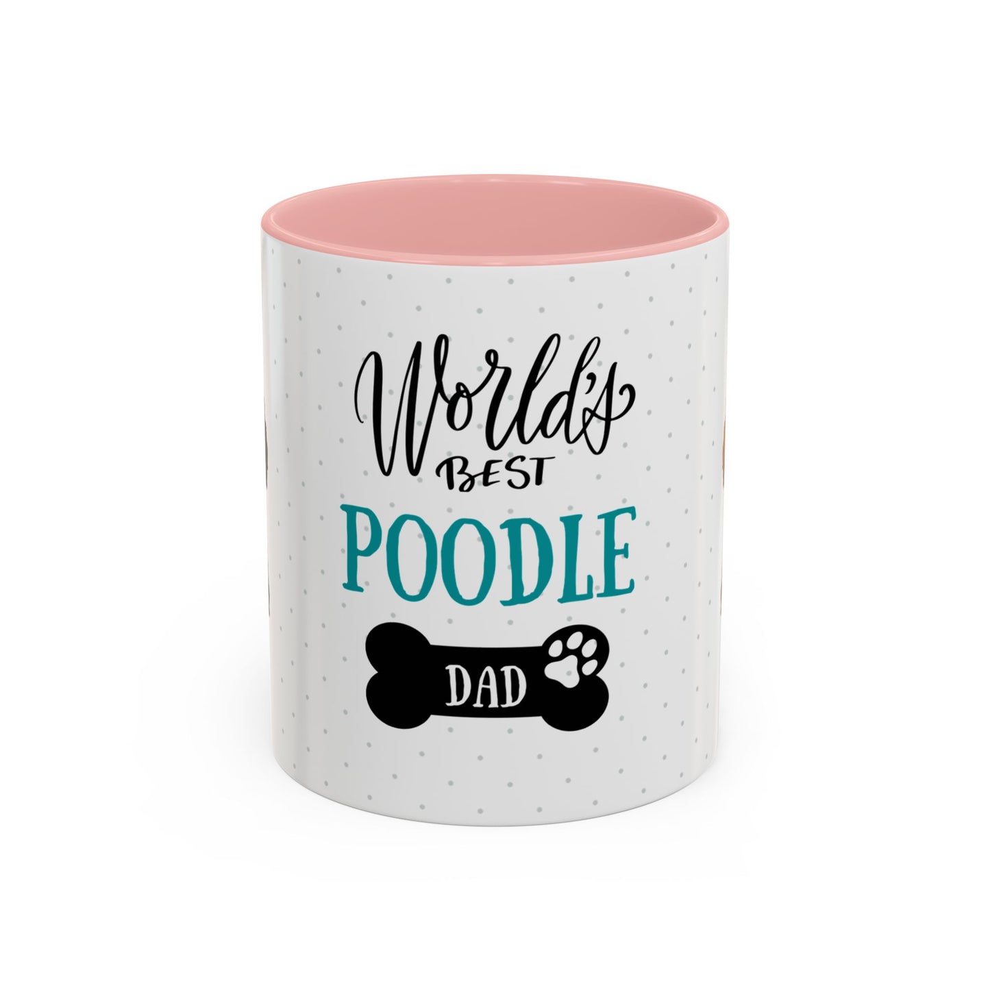 World's Best Poodle Dad Coffee Mug - Cute Dog Lover Gift