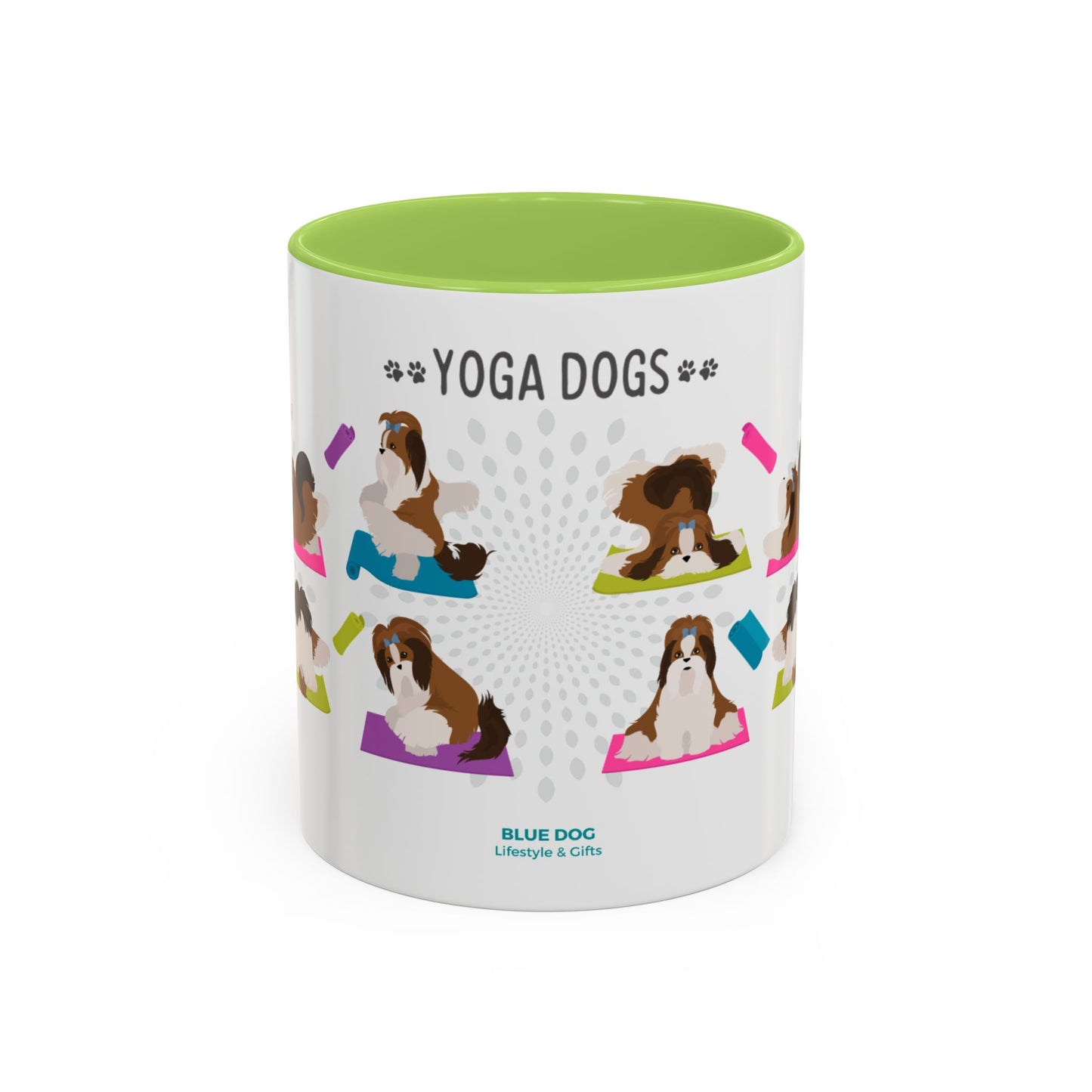 Yoga Dogs Coffee Mug - Meet the Shih-Tzu