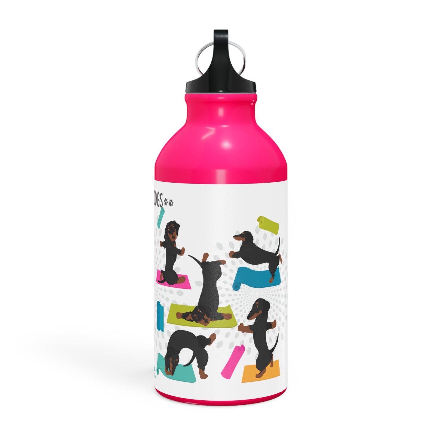 Yoga Dogs Sport Bottle - Daschund