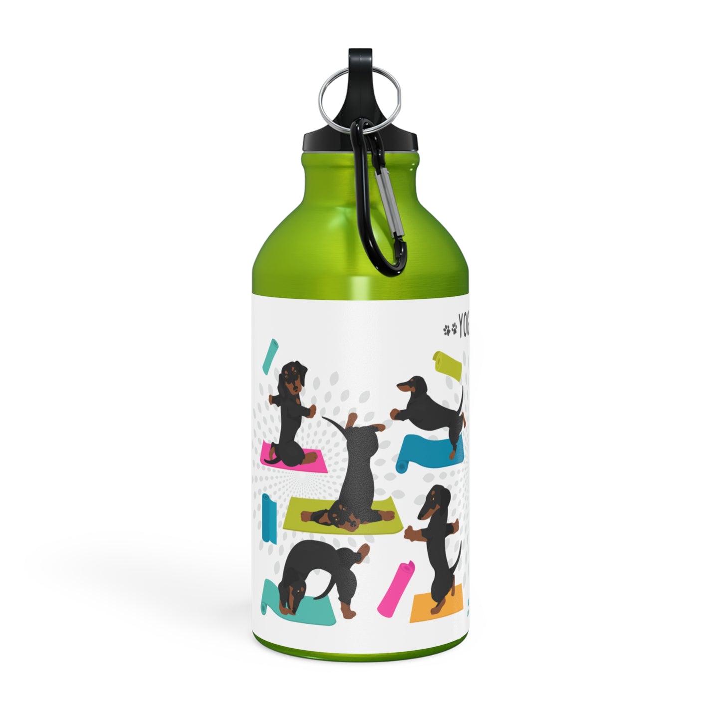 Yoga Dogs Sport Bottle - Daschund