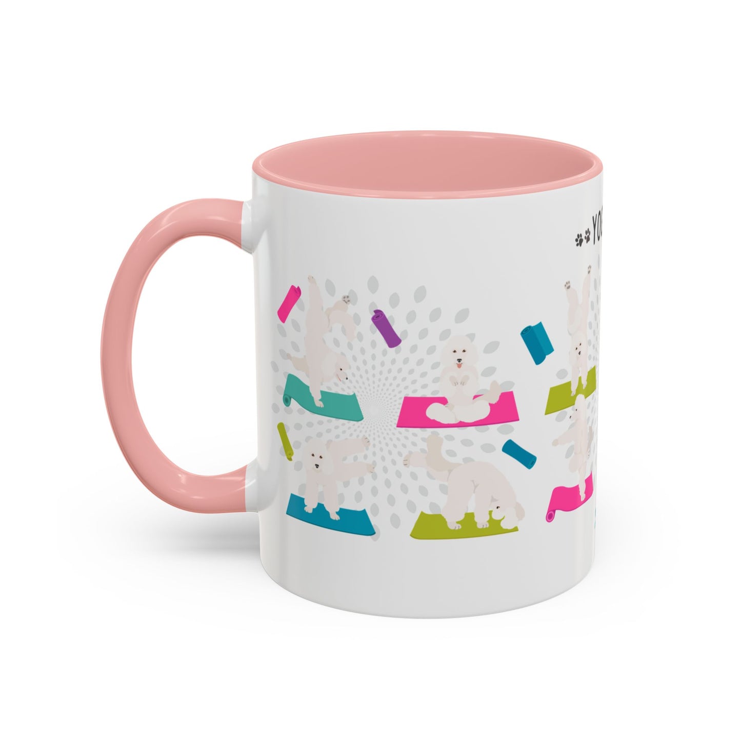 Yoga Dogs Coffee Mug - Meet the Poodle