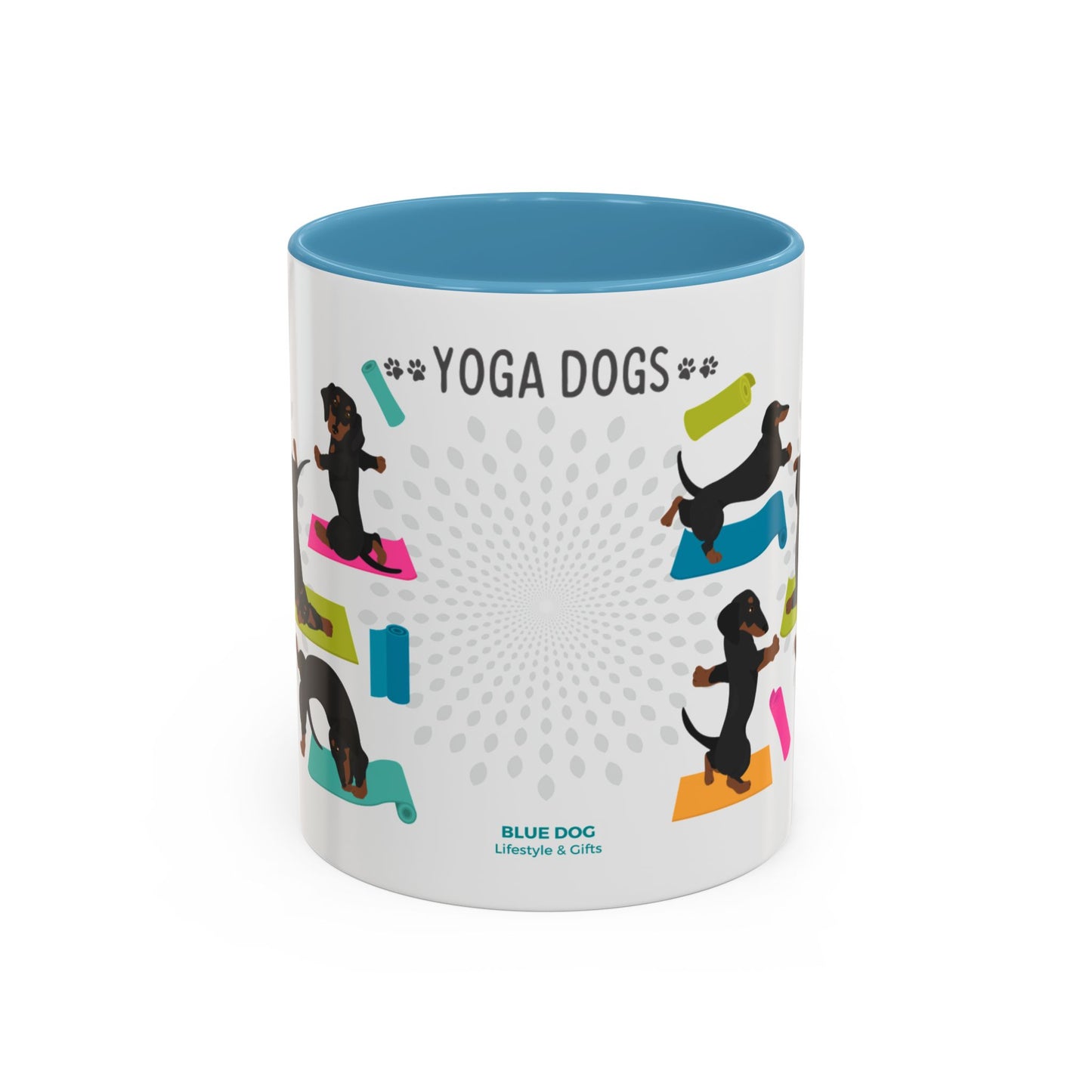 Yoga Dogs Coffee Mug - Meet the Daschund