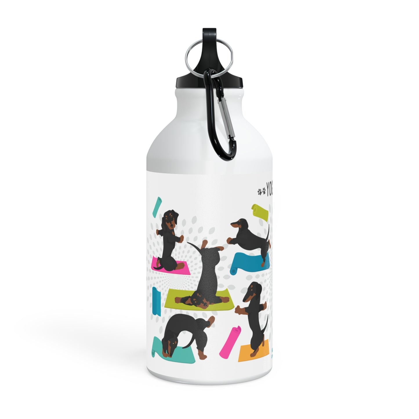 Yoga Dogs Sport Bottle - Daschund