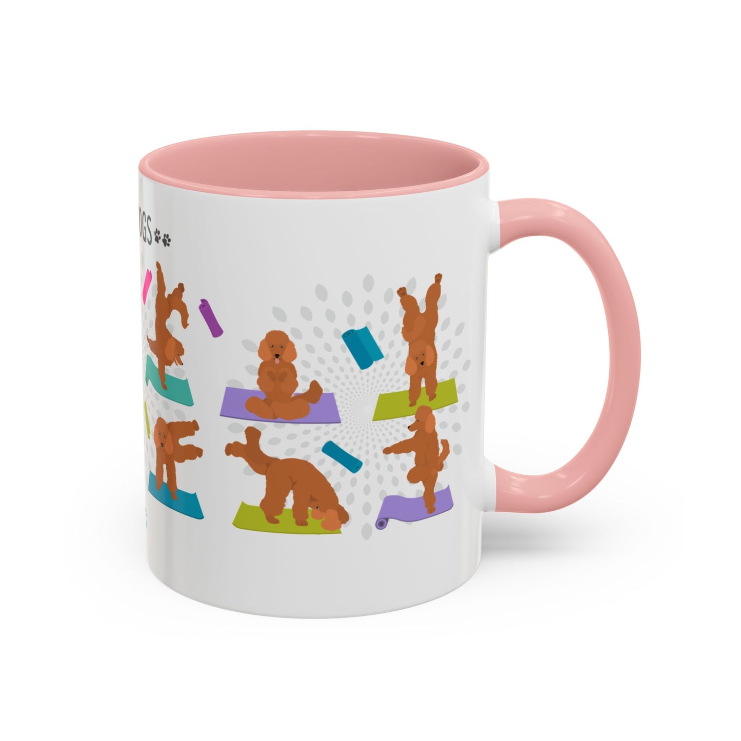 Yoga Dogs Coffee Mug - Meet the Poodle