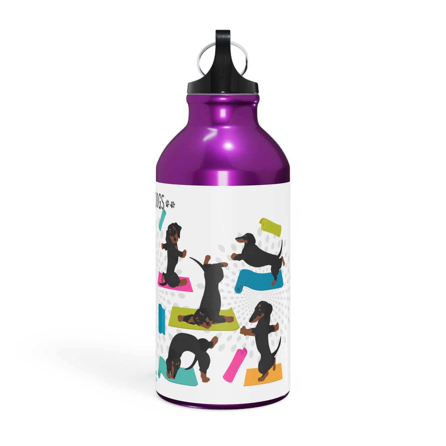 Yoga Dogs Sport Bottle - Daschund