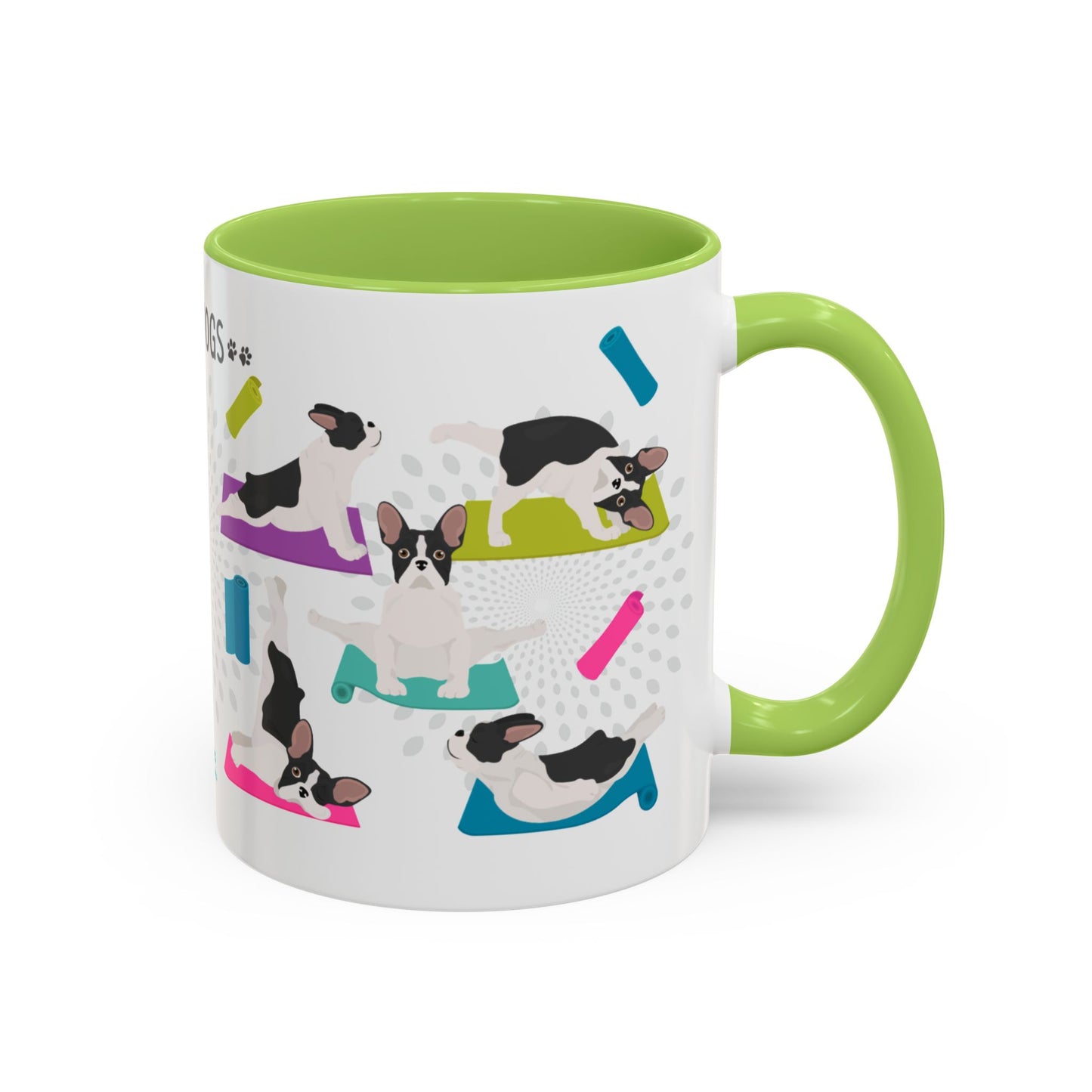 Yoga Dogs Coffee Mug - Meet the Frenchie