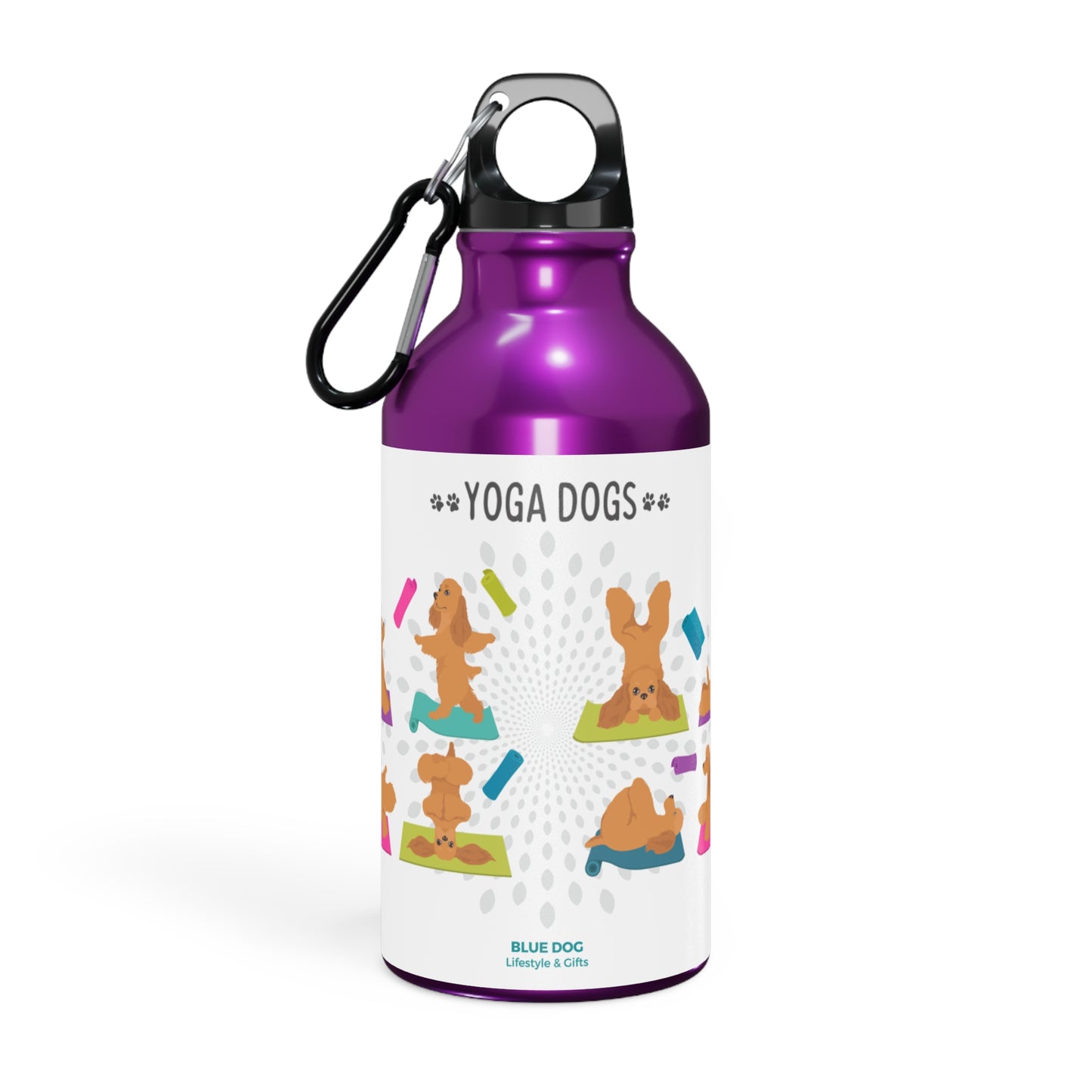 Yoga Dogs Sport Bottle - Cocker Spaniel