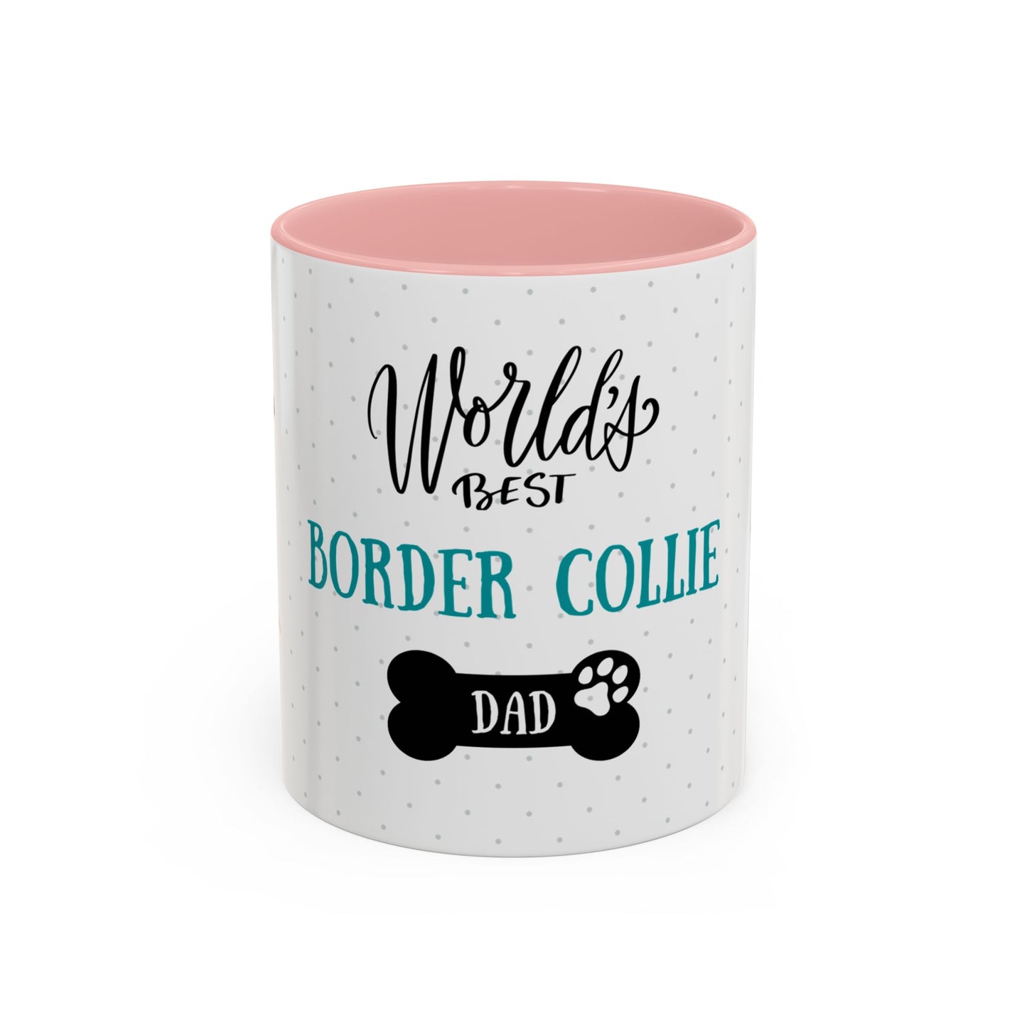 World's Best Border Collie Dad Coffee Mug - Cute Dog Lover Gift
