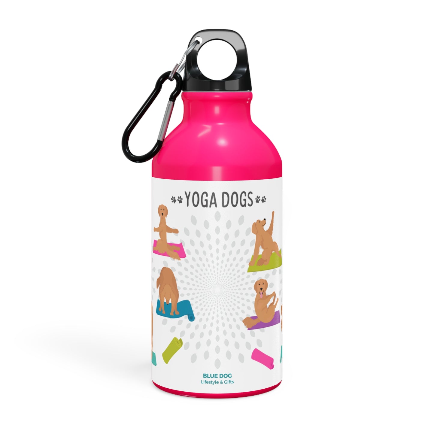 Yoga Dogs Sport Bottle - Golden Retriever