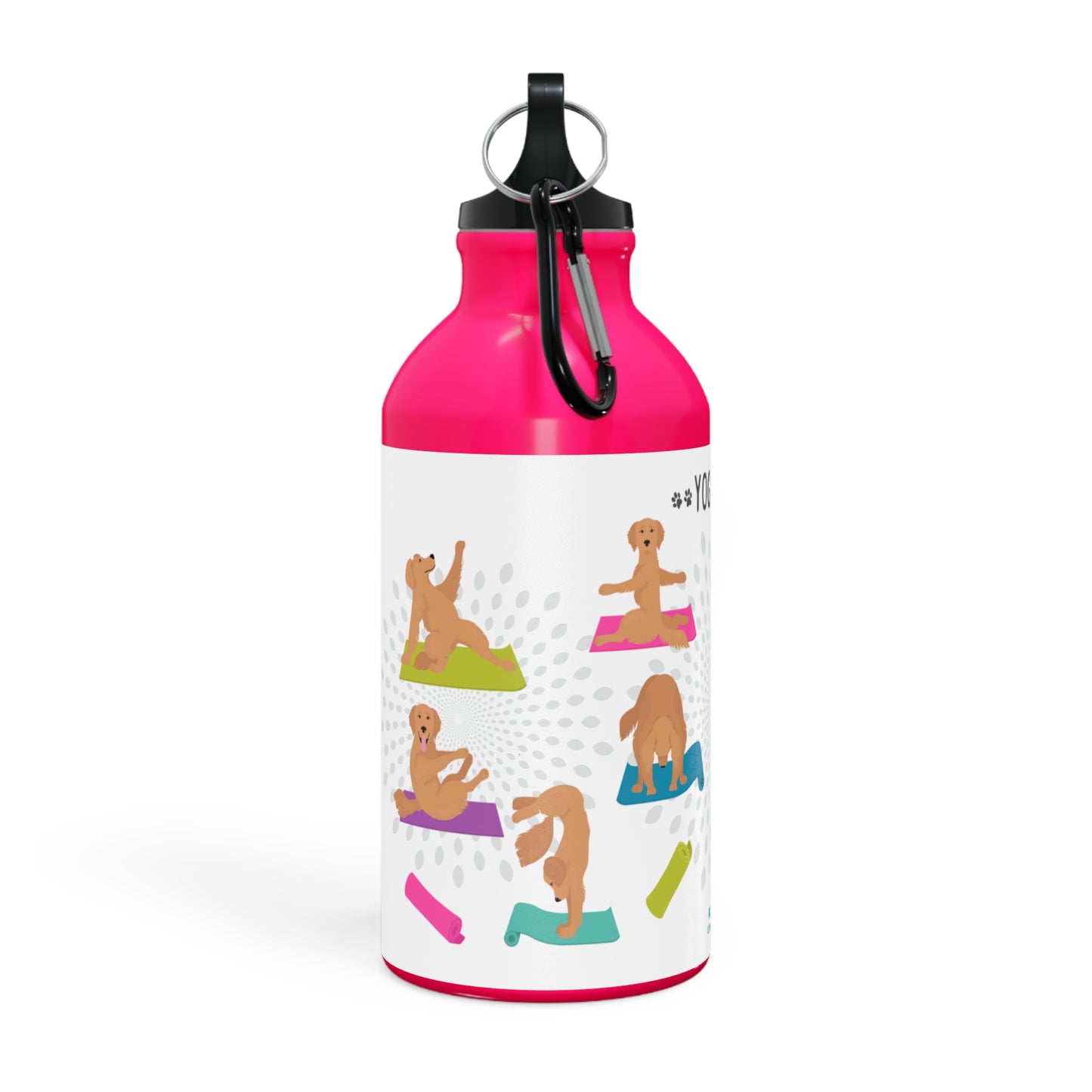 Yoga Dogs Sport Bottle - Golden Retriever