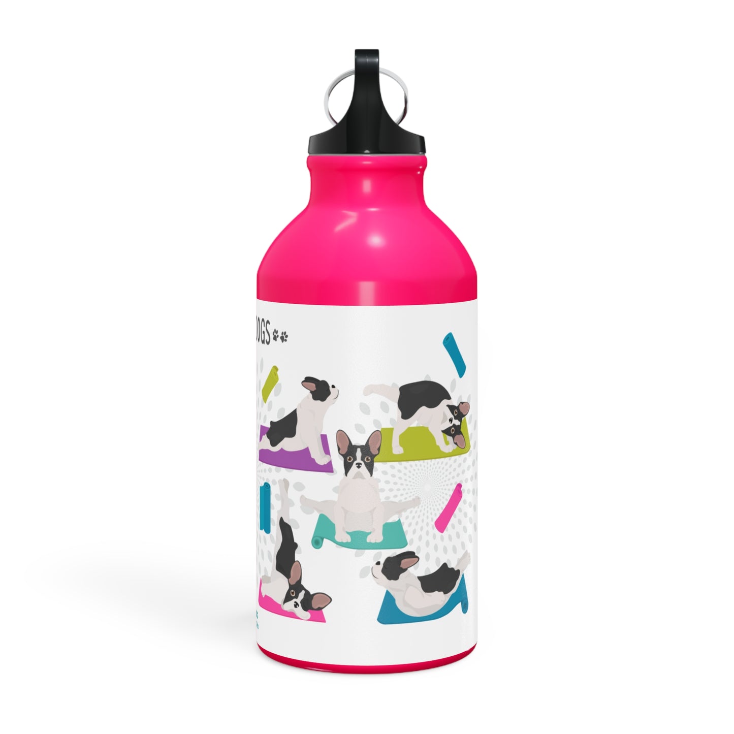 Yoga Dogs Sport Bottle - French Bulldog