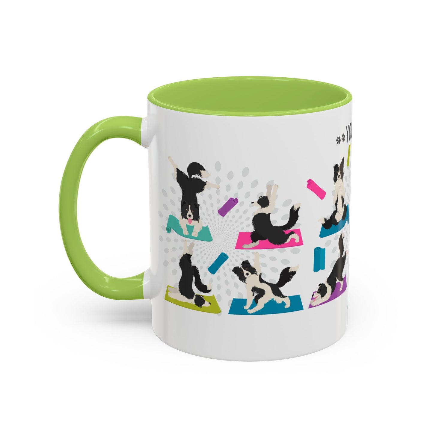 Yoga Dogs Coffee Mug - Meet the Border Collie