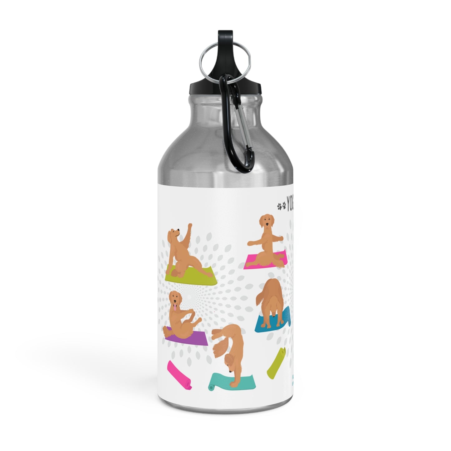 Yoga Dogs Sport Bottle - Golden Retriever