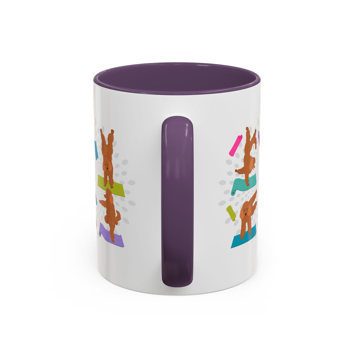Yoga Dogs Coffee Mug - Meet the Poodle
