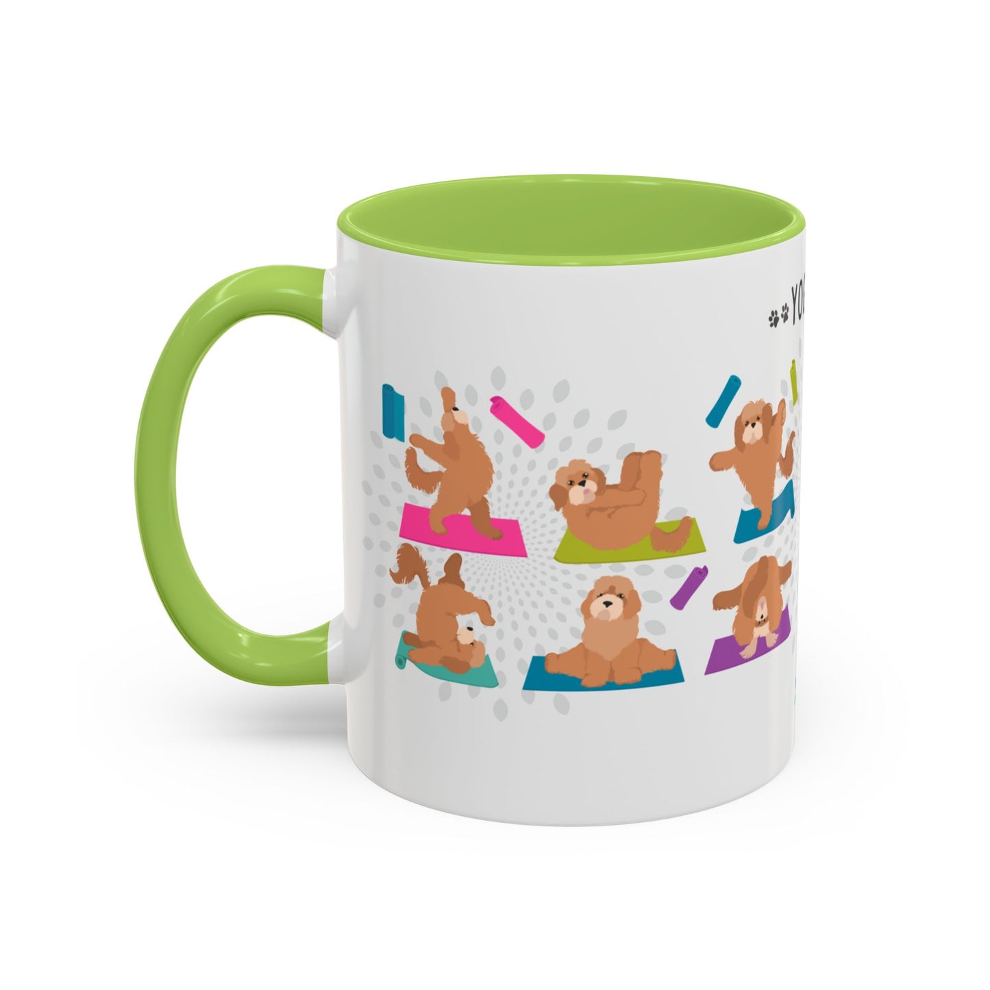 Yoga Dogs Coffee Mug - Meet the Cockapoo