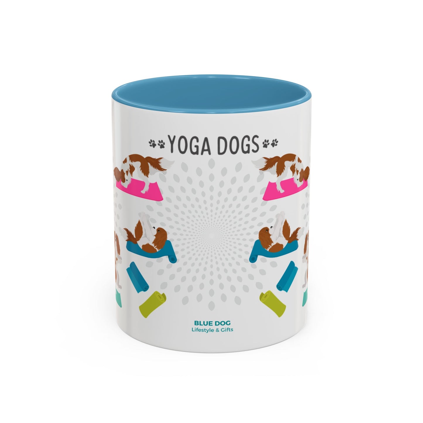 Yoga Dogs Coffee Mug - Meet the Cavalier King Charles