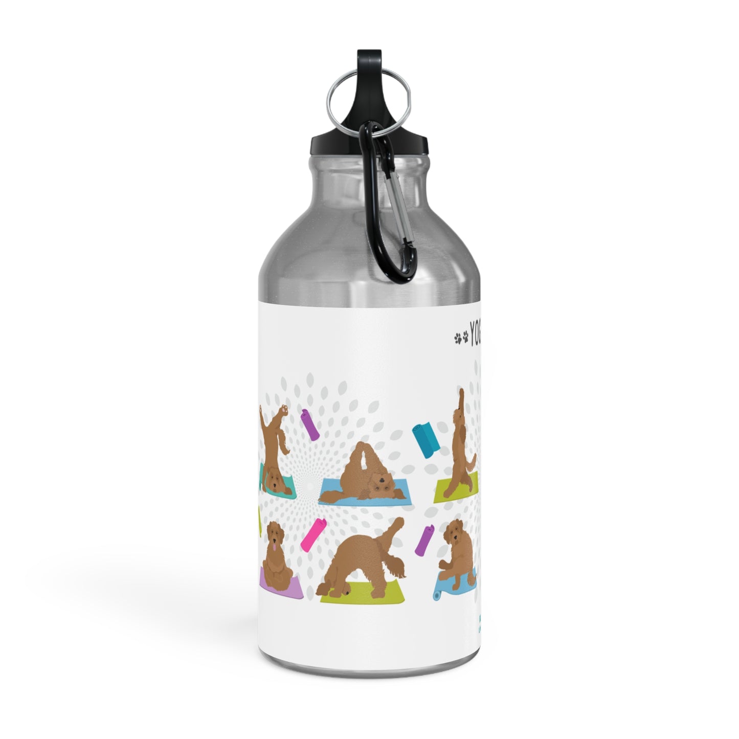 Yoga Dogs Sport Bottle - Labradoodle