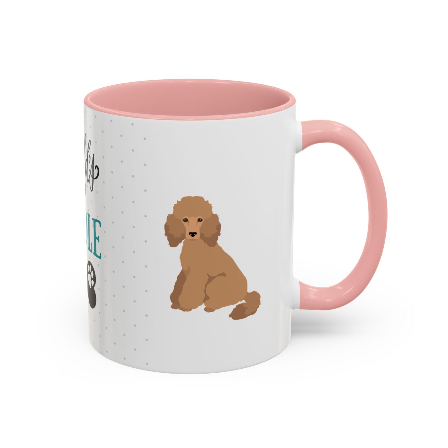 World's Best Poodle Dad Coffee Mug - Cute Dog Lover Gift