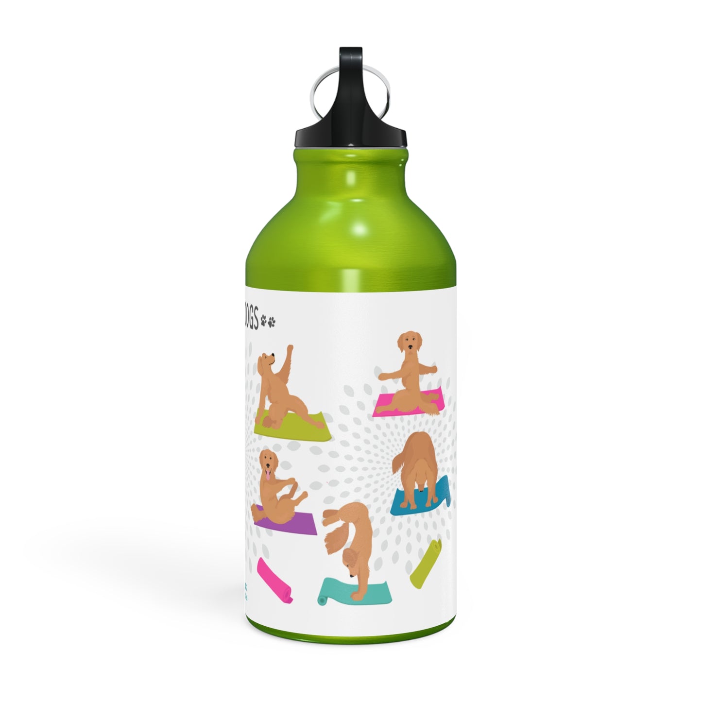 Yoga Dogs Sport Bottle - Golden Retriever