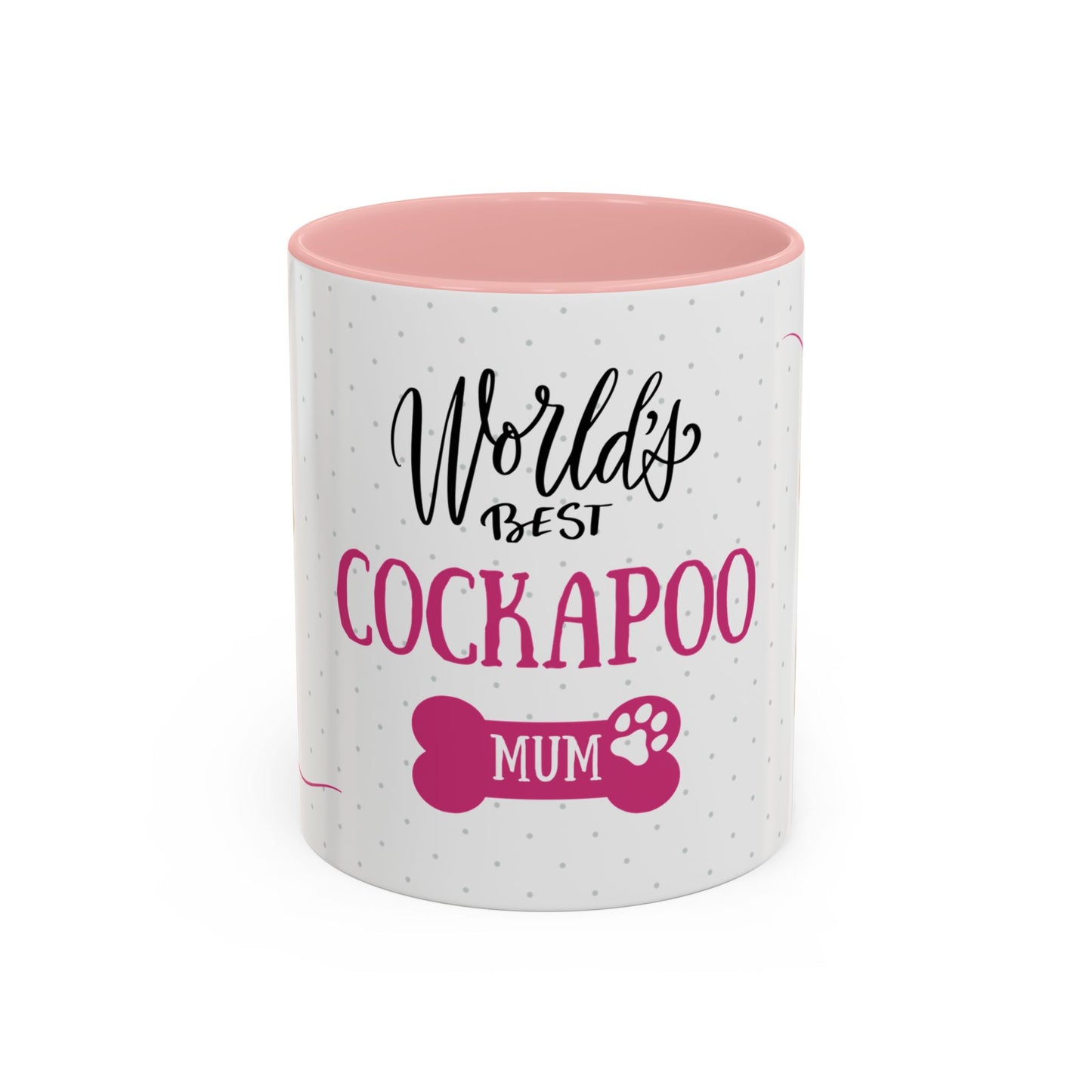 World's Best Golden Cockapoo Mum Coffee Mug - Cute Dog Lover Gift