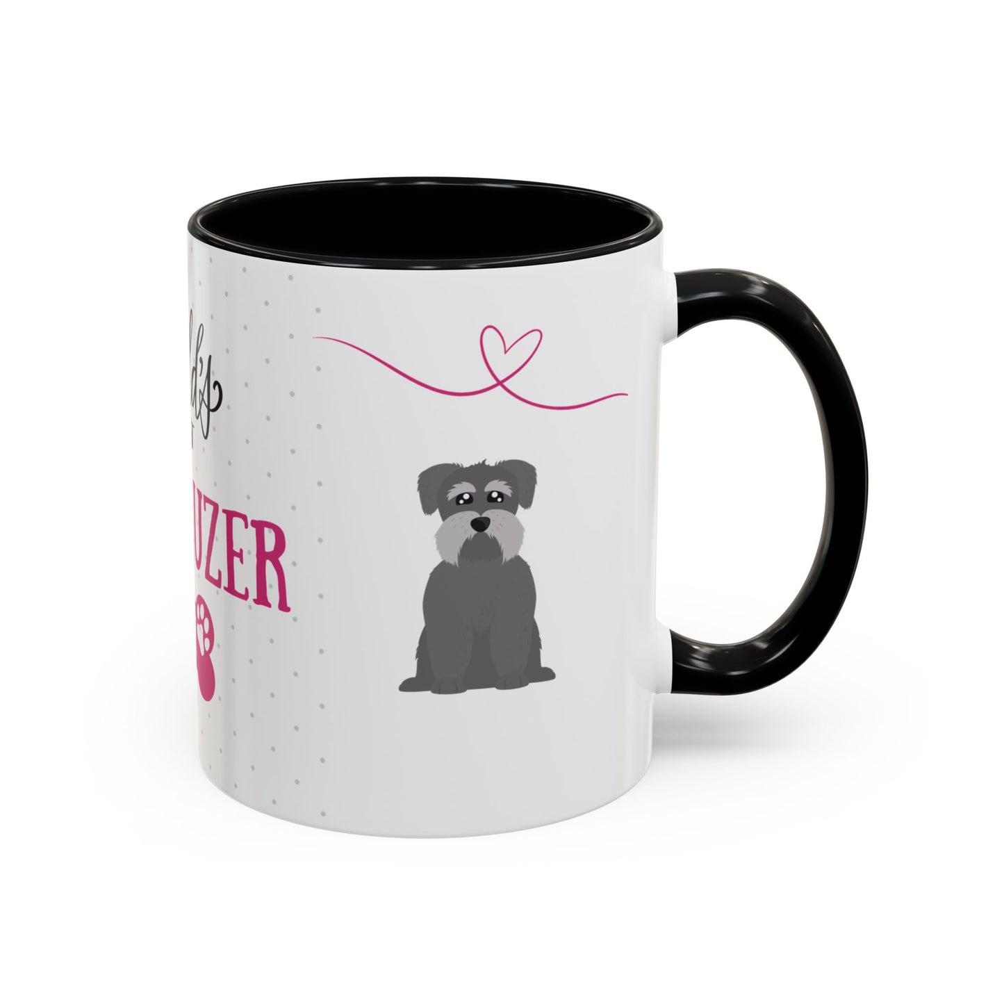 World's Best Schnauzer Mum Coffee Mug - Cute Dog Lover Gift