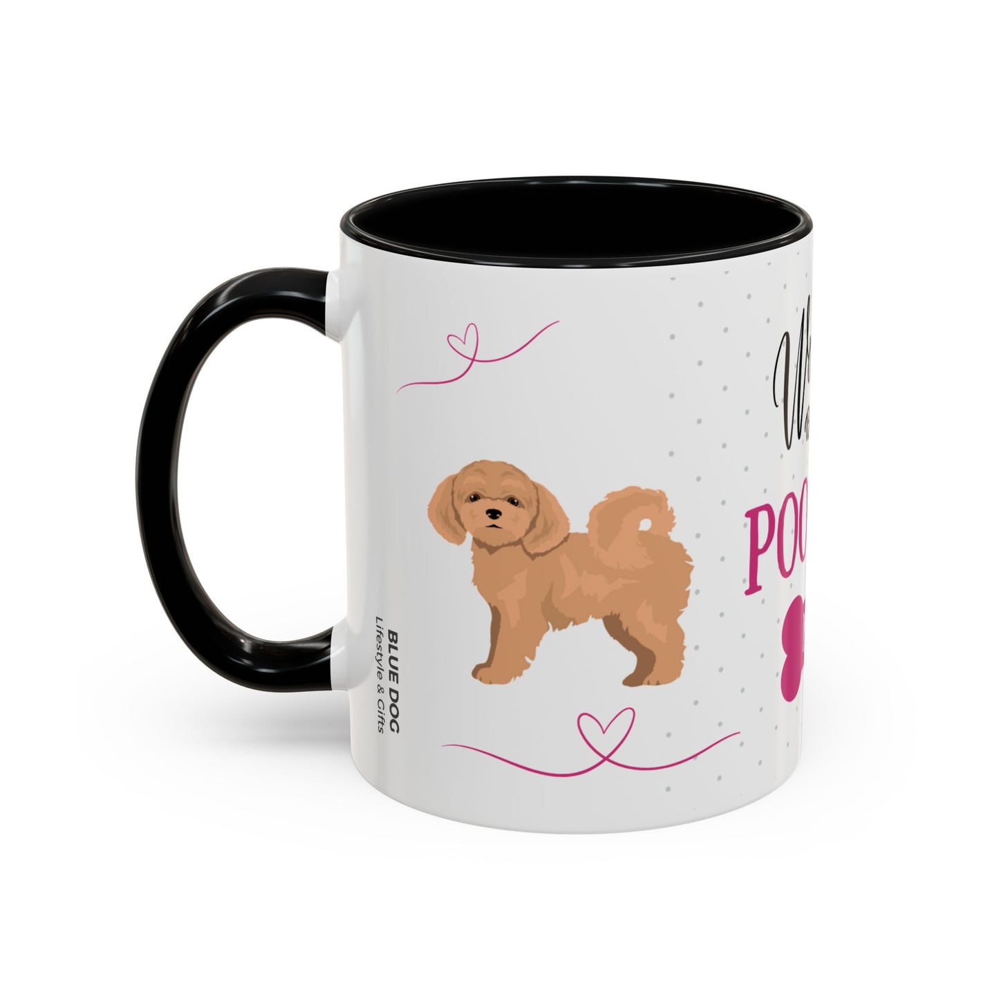 World's Best Poochon Mum Coffee Mug - Cute Dog Lover Gift