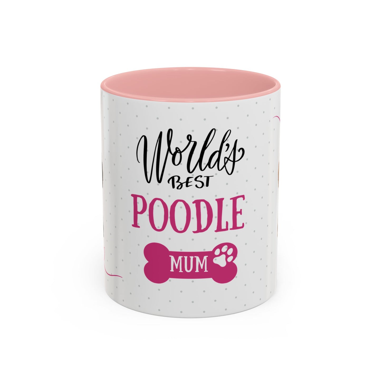 World's Best Poodle Mum Coffee Mug - Cute Dog Lover Gift
