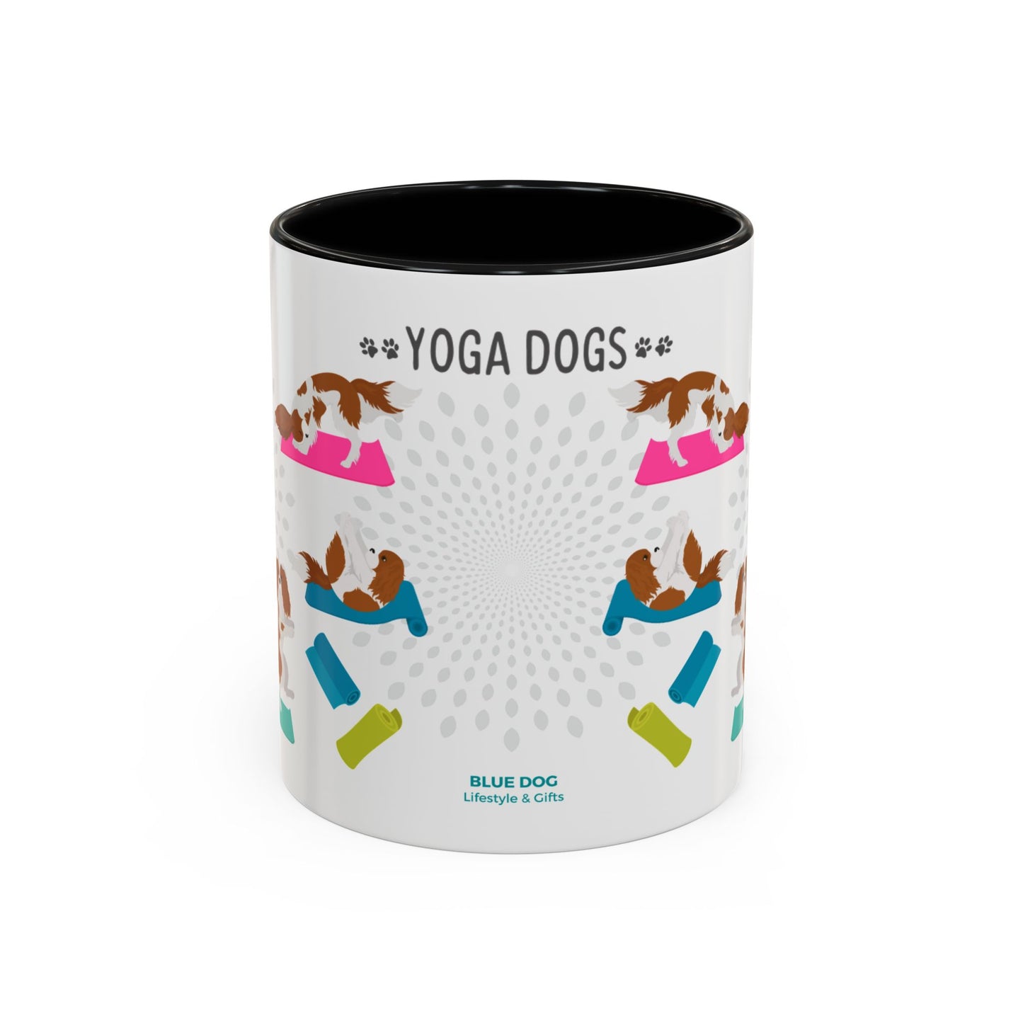 Yoga Dogs Coffee Mug - Meet the Cavalier King Charles