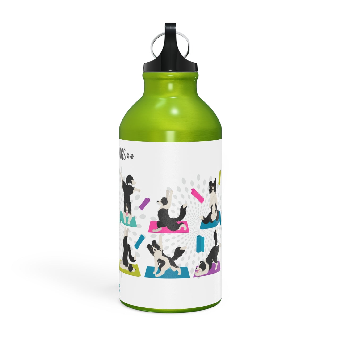 Yoga Dogs Sport Bottle - Border Collie