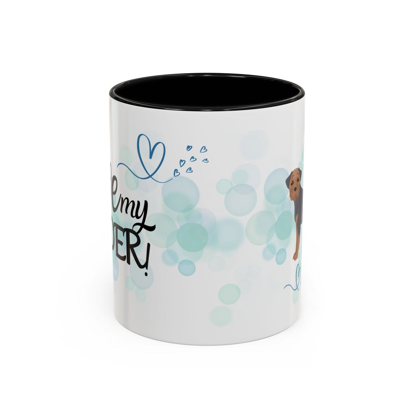 “I Love My Dog” Mug - Border Terrier