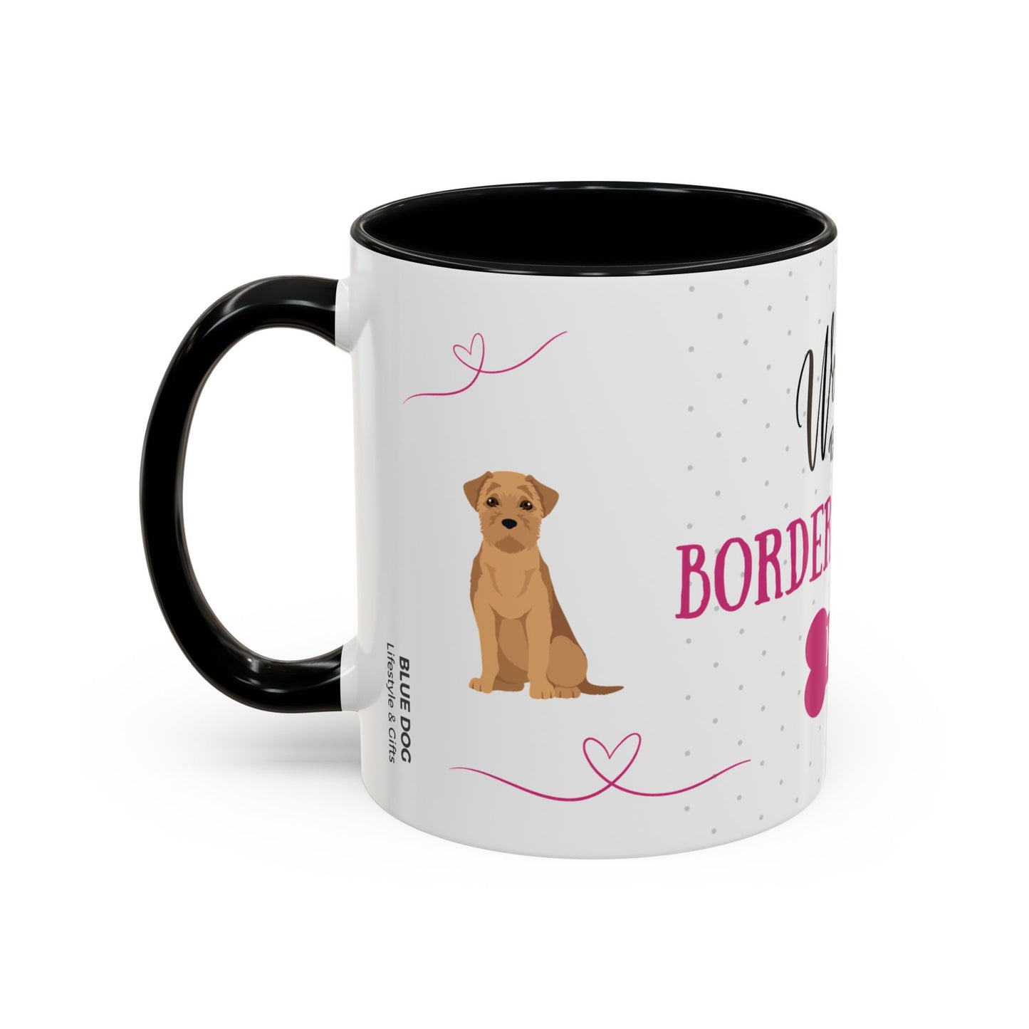 World's Best Border Terrier Mum Coffee Mug - Cute Dog Lover Gift