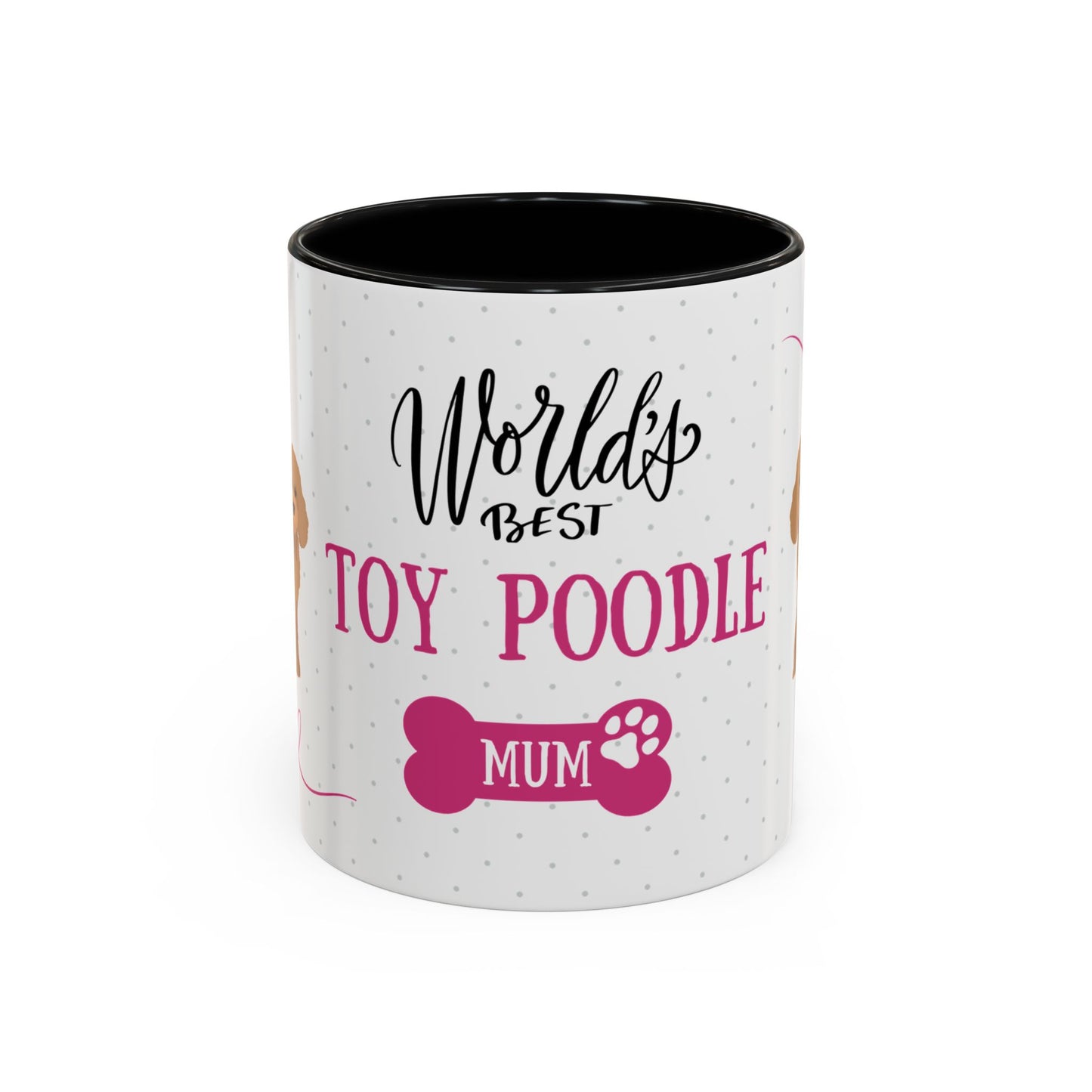 World's Best Toy Poodle Mum Coffee Mug - Cute Dog Lover Gift