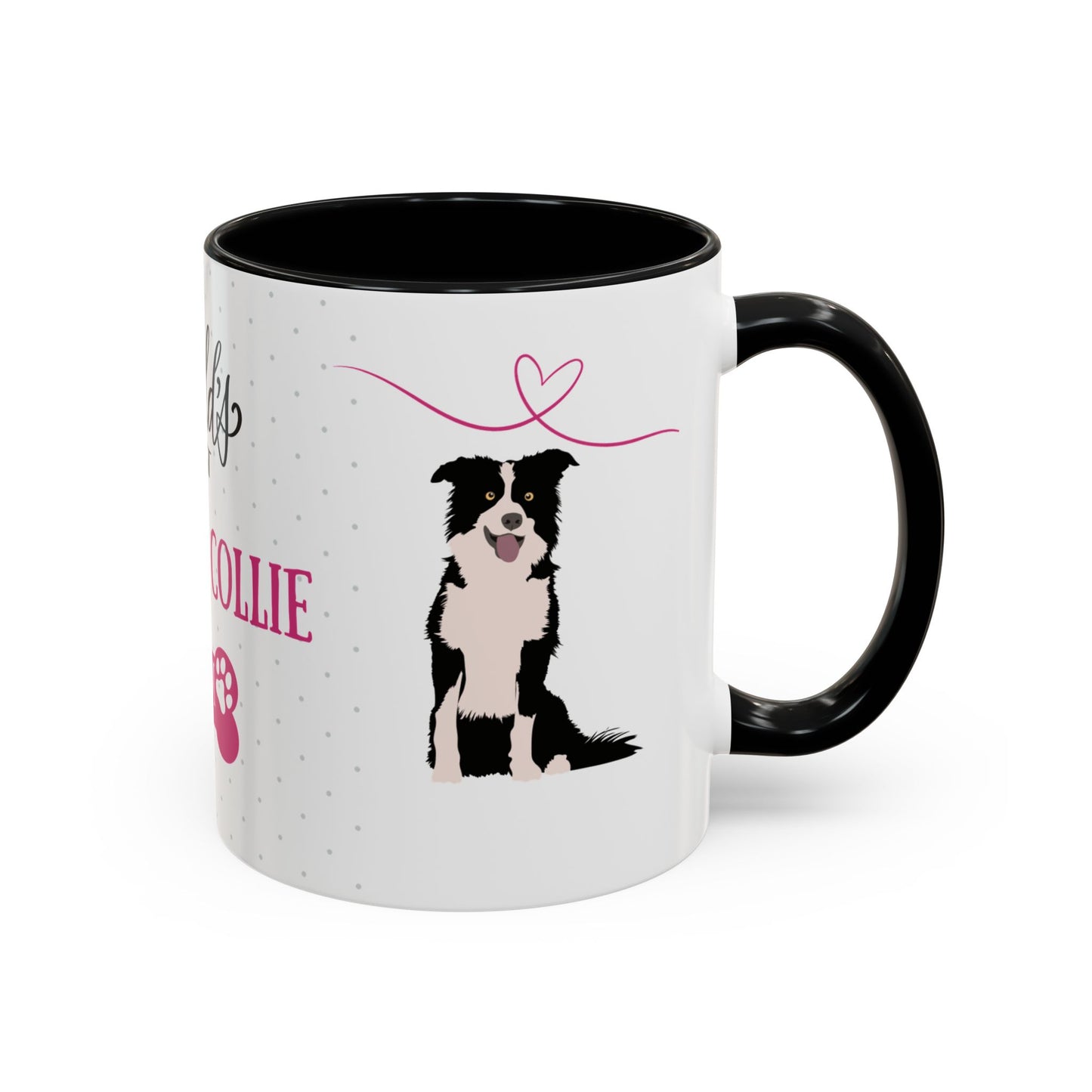 World's Best Border Collie Mum Coffee Mug - Cute Dog Lover Gift