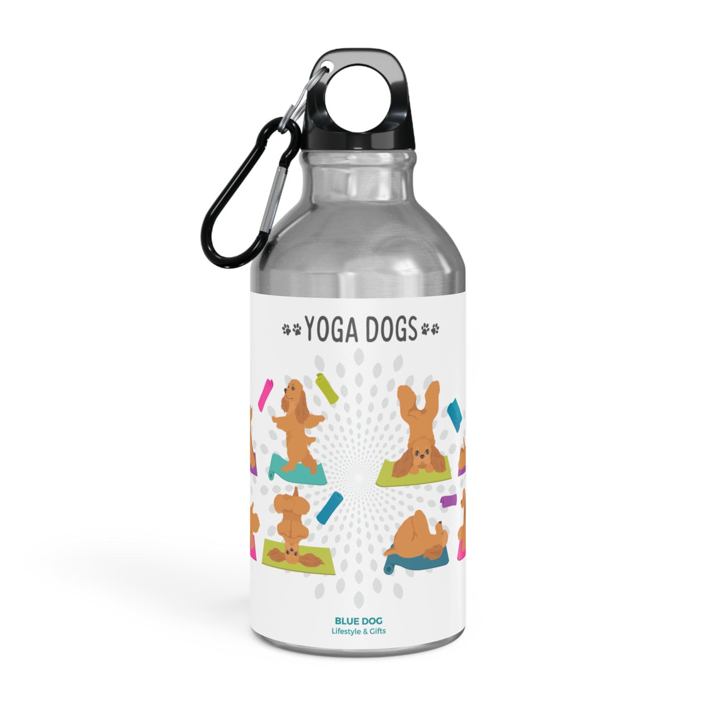 Yoga Dogs Sport Bottle - Cocker Spaniel