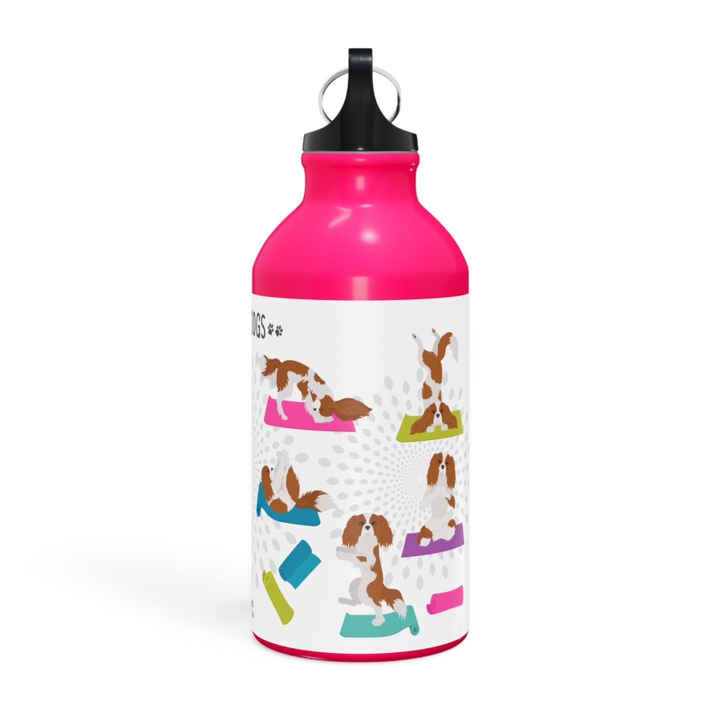 Yoga Dogs Sport Bottle - Cavalier King Charles