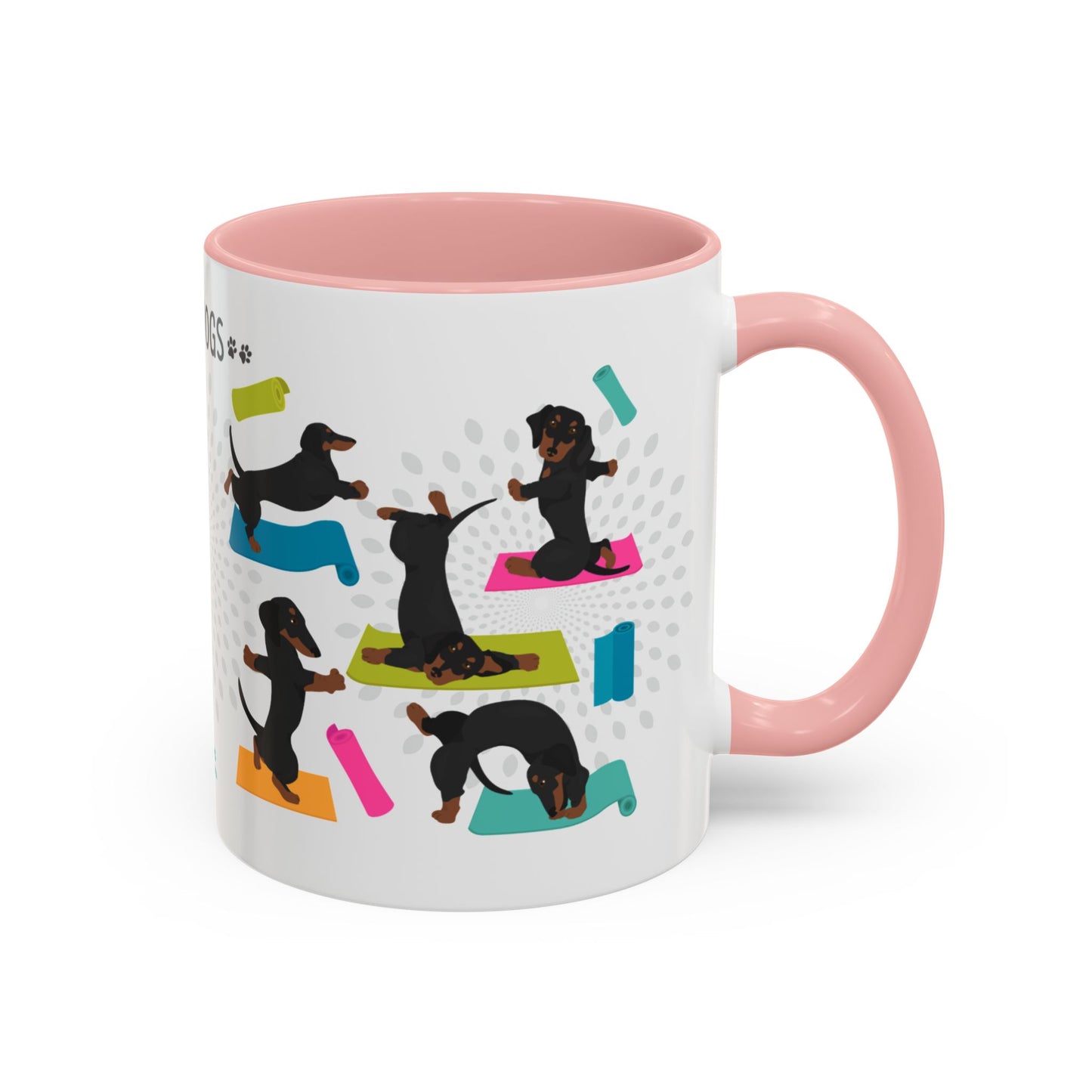 Yoga Dogs Coffee Mug - Meet the Daschund