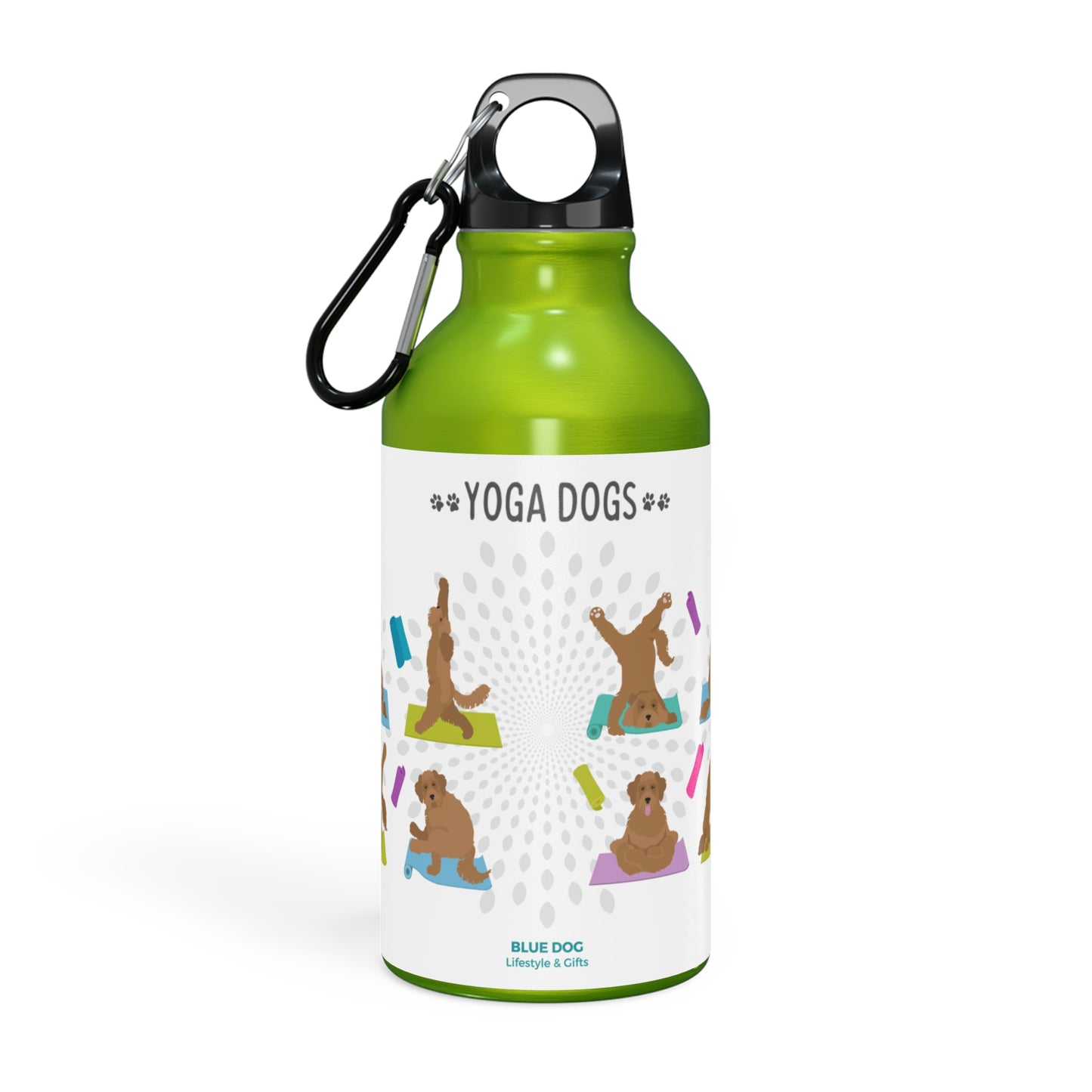 Yoga Dogs Sport Bottle - Labradoodle