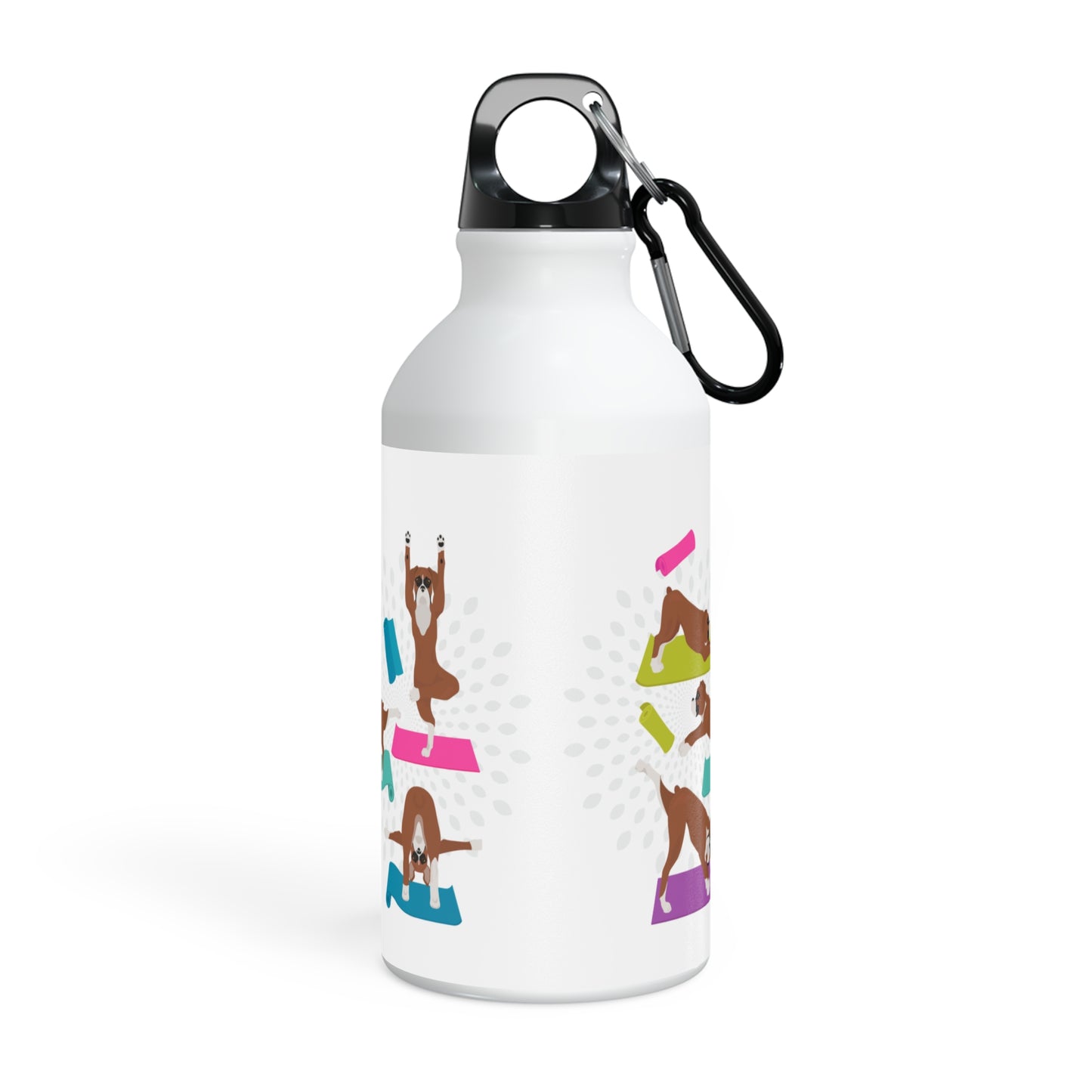 Yoga Dogs Sport Bottle - Boxer Dog